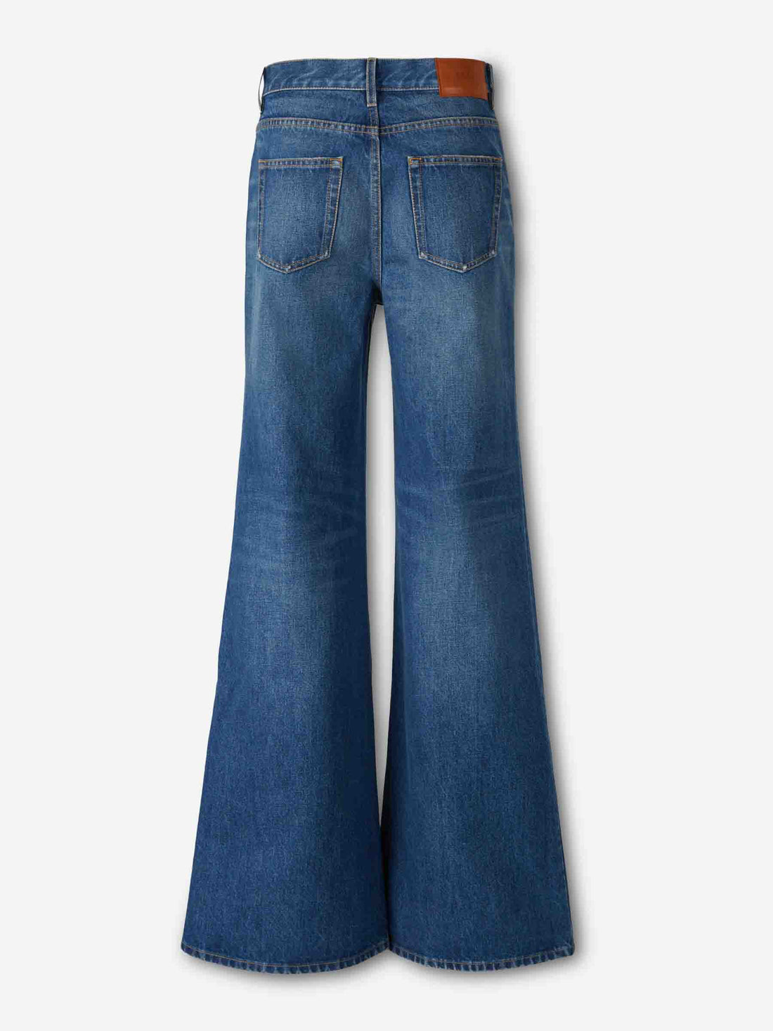 Outlet online Chloé Mujer Jeans acampanados color Azul Denim sku 763-001722 01 - Foto 2