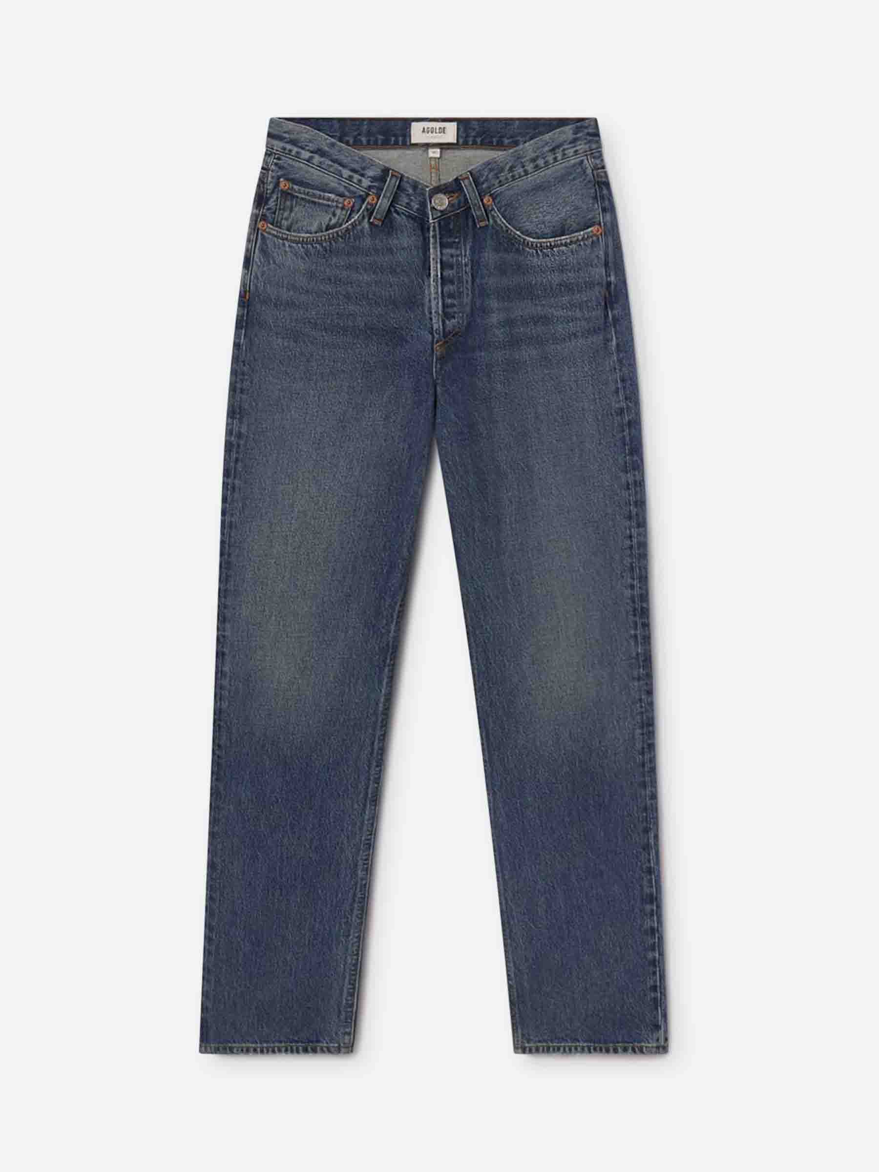 Outlet online Agolde Mujer Jeans V-Waist Kelly color Azul sku 763-001730 01 - Foto 1
