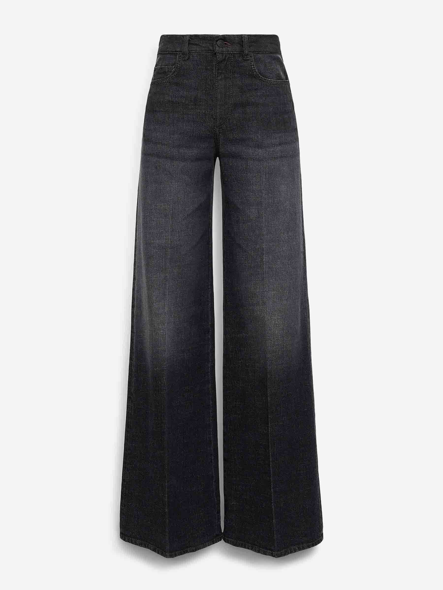 Outlet online Dorothee Schumacher Mujer Jeans Acampanados Algodón color Gris Antracita sku 763-001753 01 - Foto 1