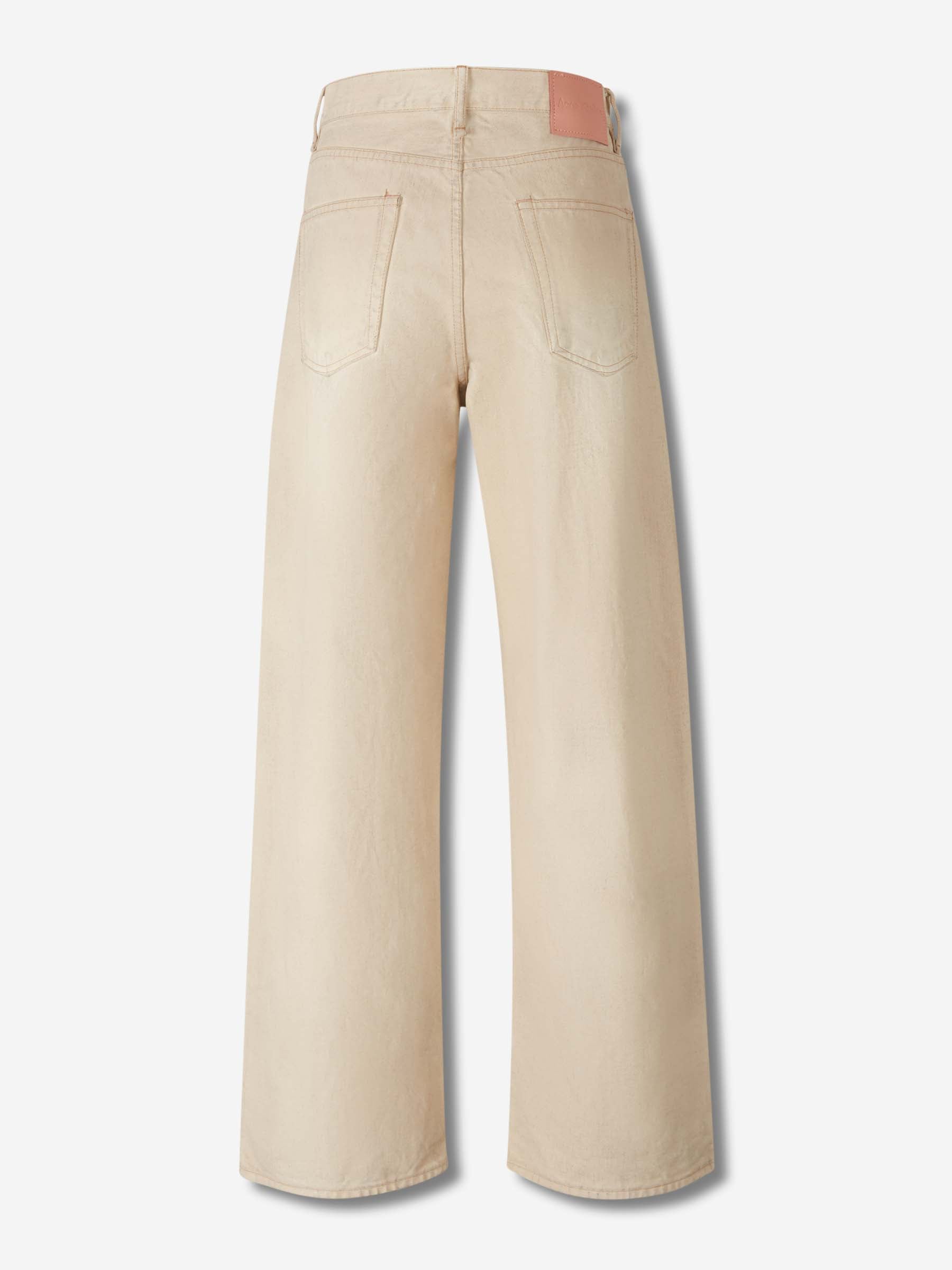 Outlet online Acne Studios Mujer Jeans Baggy 1981 color Beige sku 763-001760 01 - Foto 3