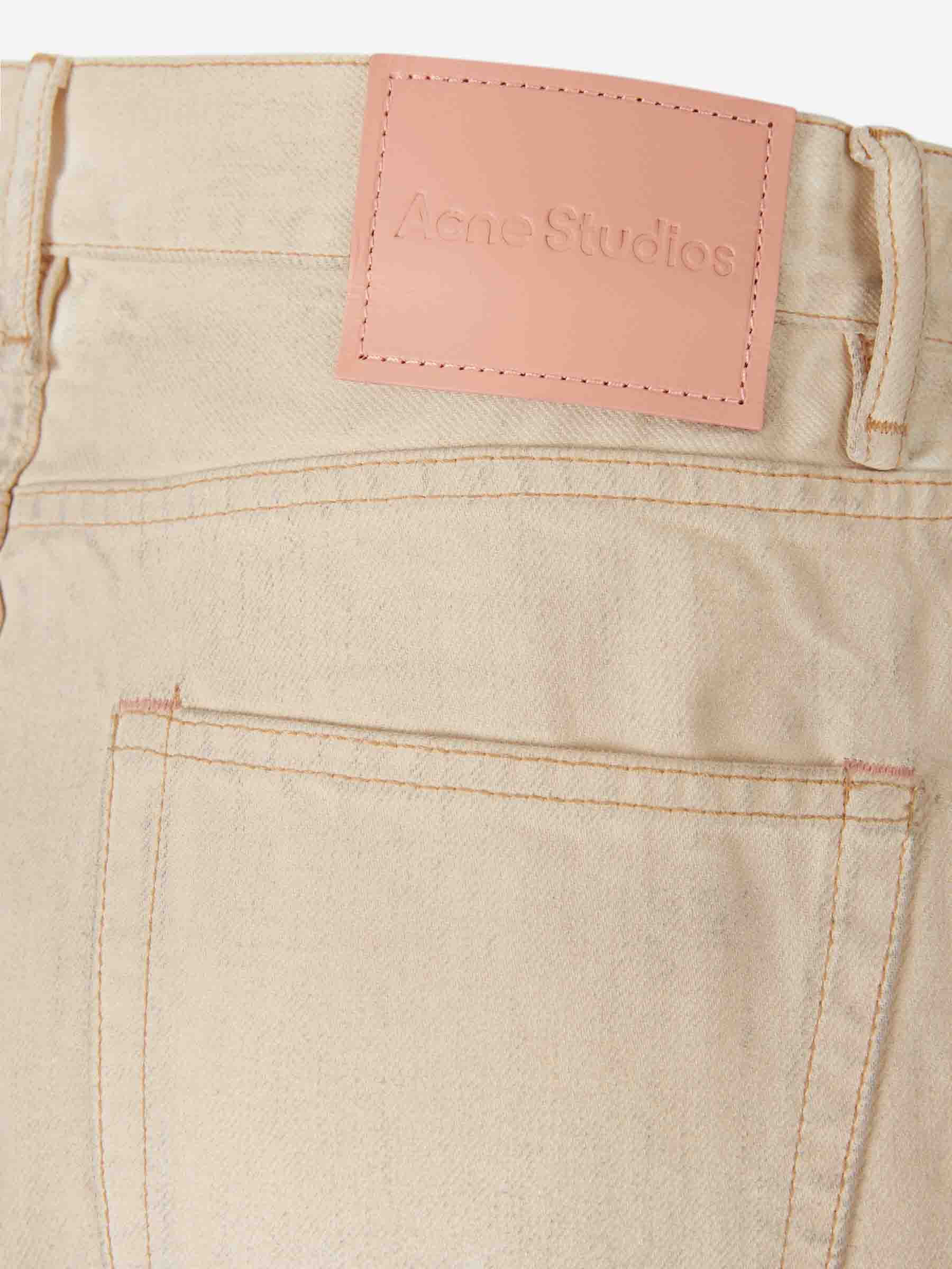 Outlet online Acne Studios Mujer Jeans Baggy 1981 color Beige sku 763-001760 01 - Foto 5