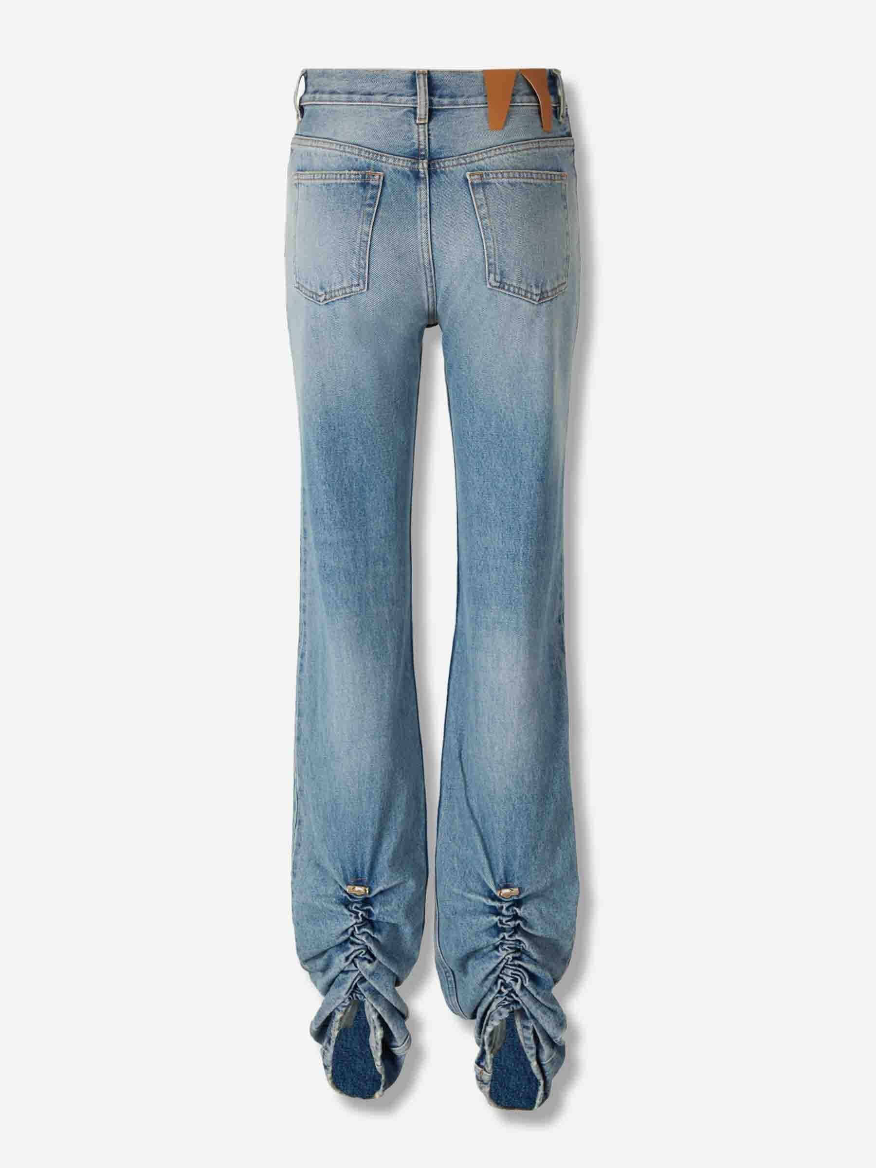 Outlet online Darkpark Mujer Jeans Rectos Sarah color Azul Denim sku 763-001796 01 - Foto 2