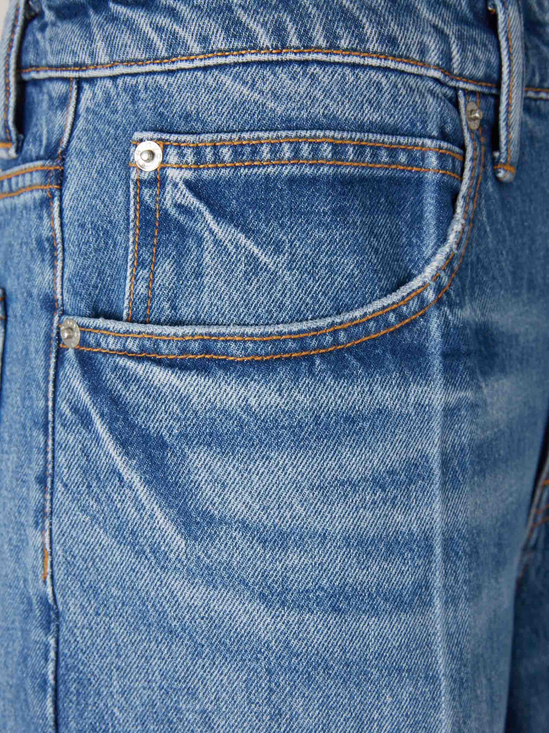 Outlet online Alexander Wang Mujer Jeans Anchos color Azul Denim sku 763-001812 01 - Foto 3