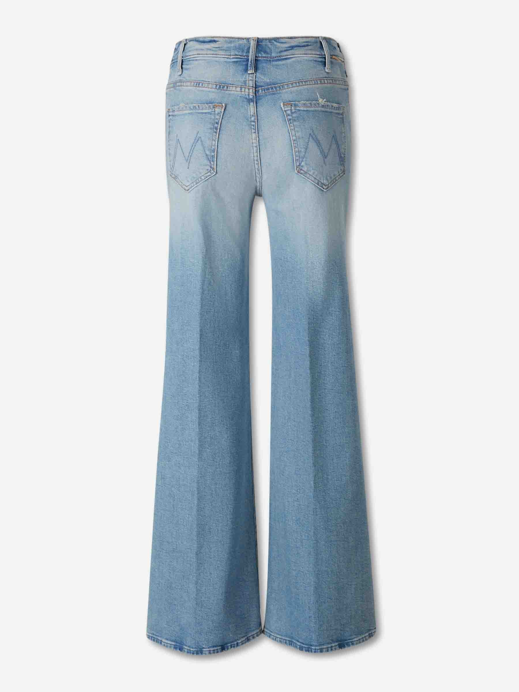 Outlet online Mother Mujer Jeans Anchos Algodón color Azul Denim sku 763-001836 01 - Foto 3
