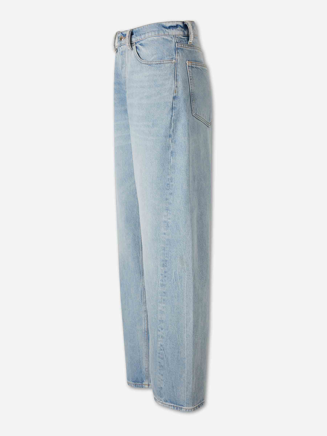 Outlet online Alexander Wang Mujer Jeans Anchos Algodón color Azul Denim sku 763-001856 01 - Foto 2