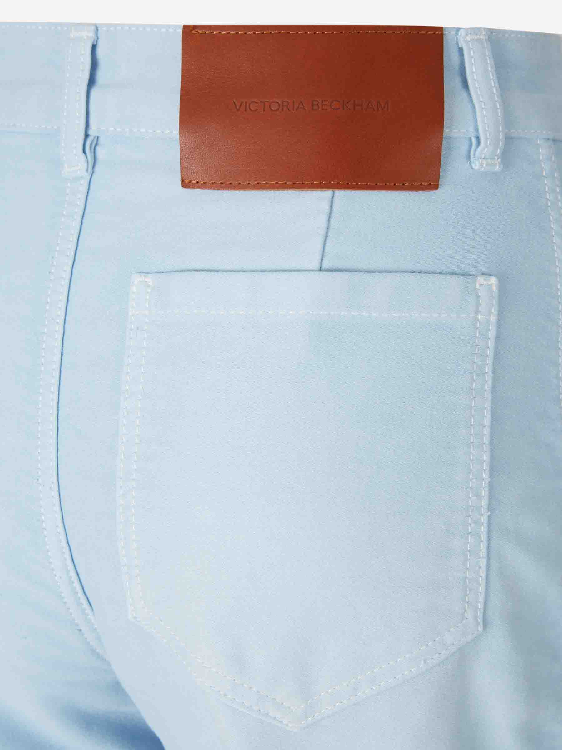 Outlet online Victoria Beckham Mujer Jeans Flared color Azul Celeste sku 763-001857 01 - Foto 5