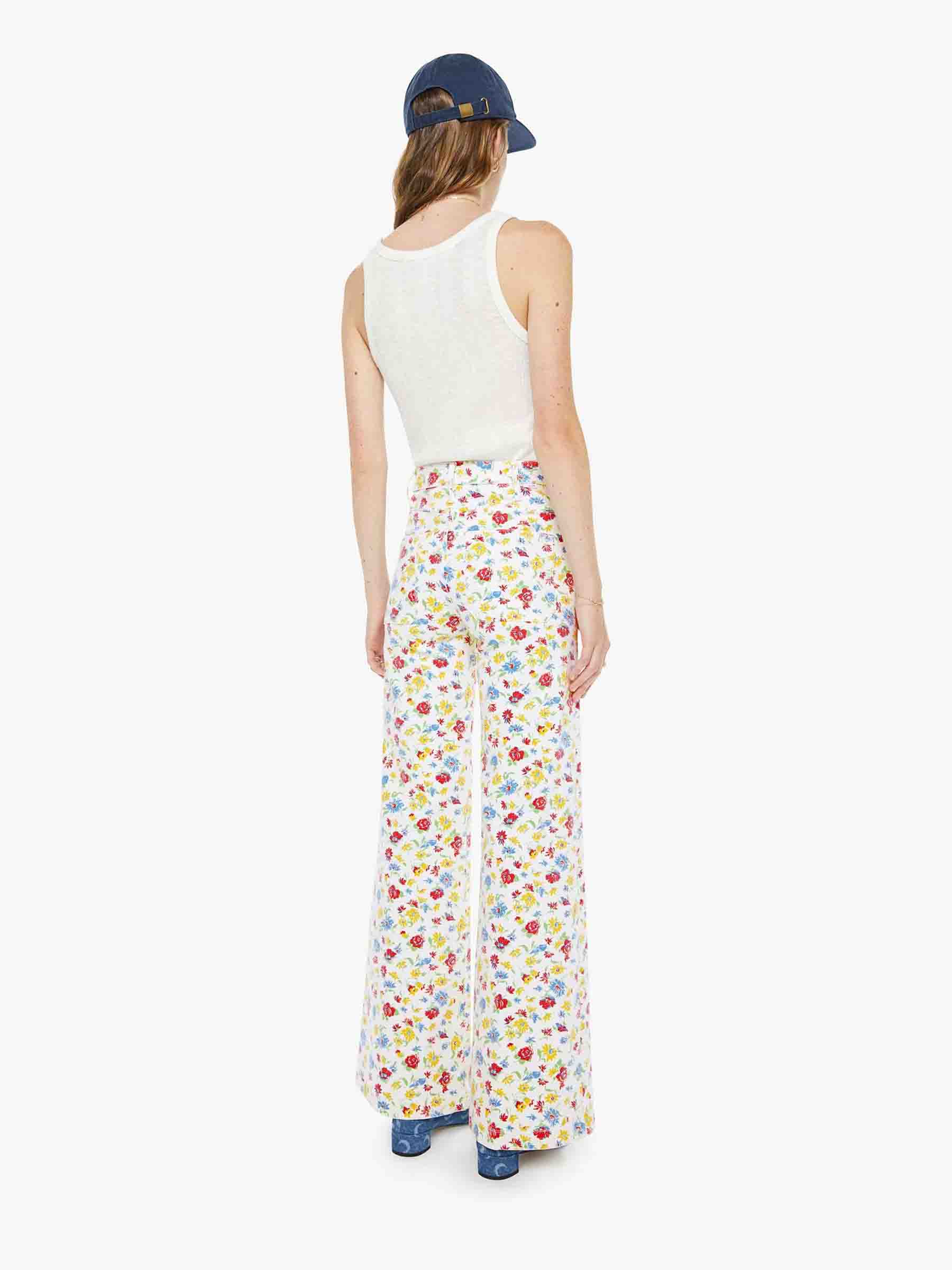 Outlet online Mother Mujer Jeans The Hustler Roller color Multicolor sku 763-001890 01 - Foto 4