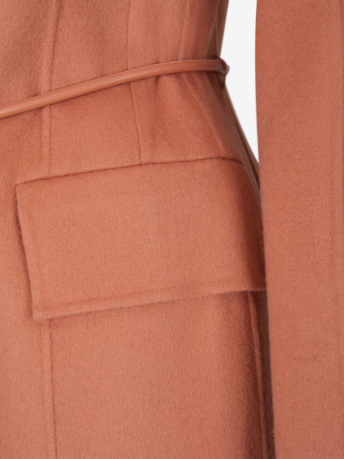 Outlet online Zimmermann Mujer Abrigo Cruzado Kaleidoscope color Coral sku 771-001376 01 - Foto 4
