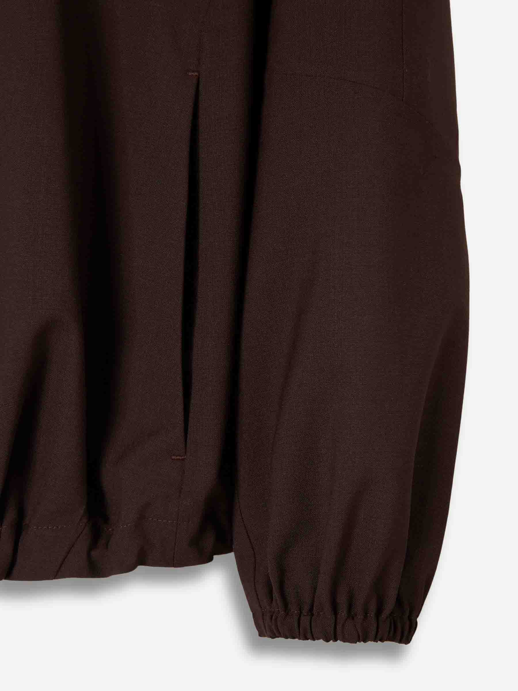 Outlet online Laminar Mujer Chaqueta Técnica Capucha color Marrón Oscuro sku 771-001653 01 - Foto 4