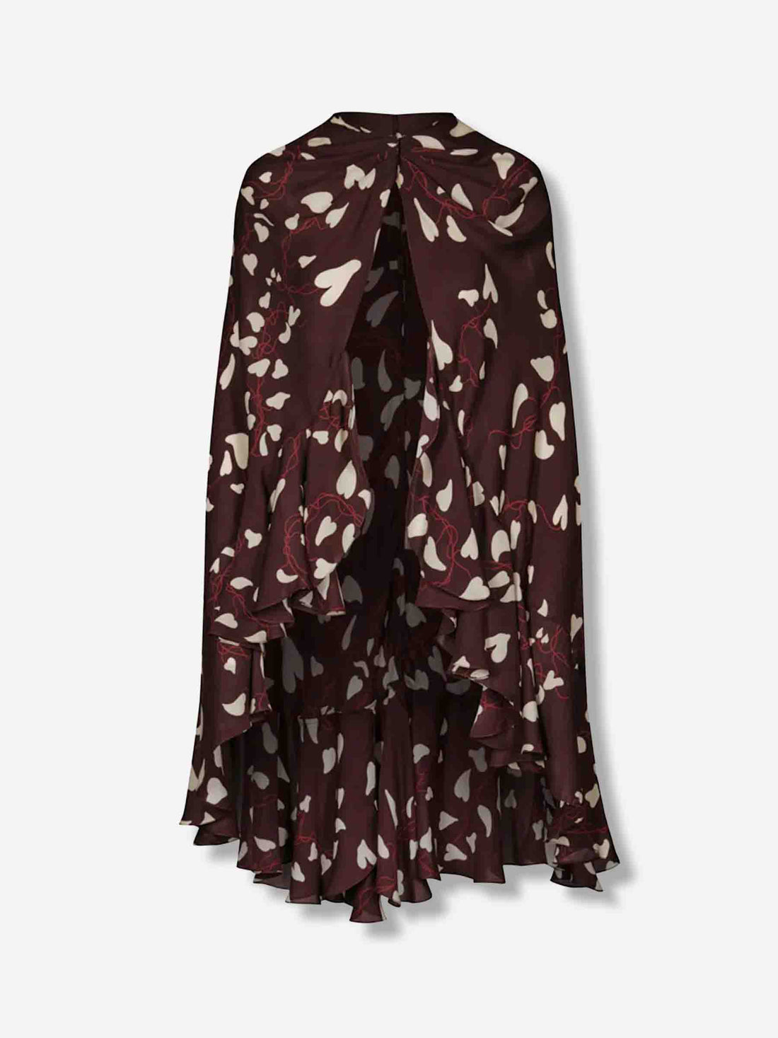 Outlet online Johanna Ortiz Mujer Capa Reinterpretation color Marrón Oscuro sku 771-001657 01 - Foto 1