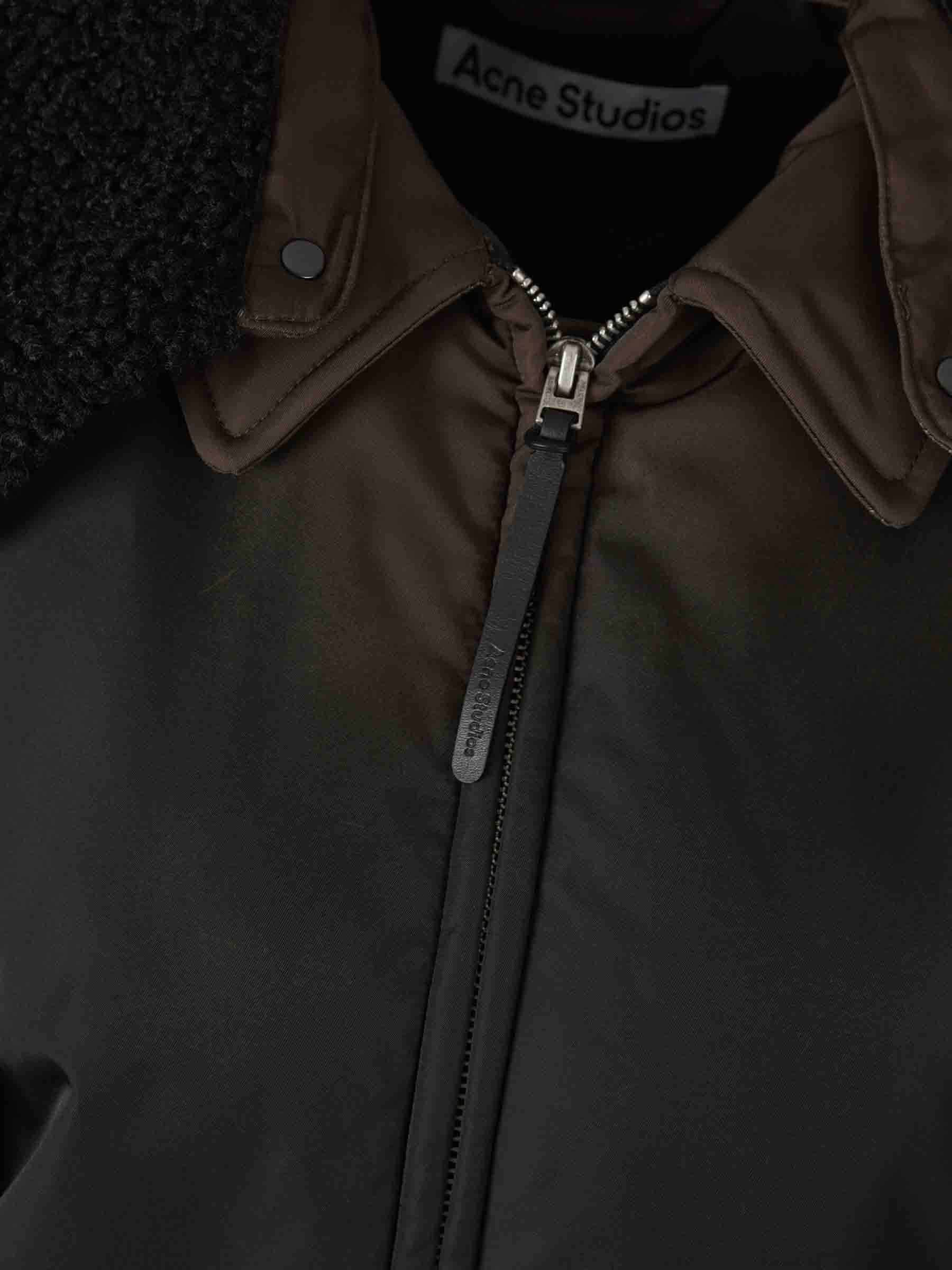 Acne Studios Mujer Barcelona Cazadora Bomber Técnico color Marrón Oscuro sku 772-001435 01 - Foto 7