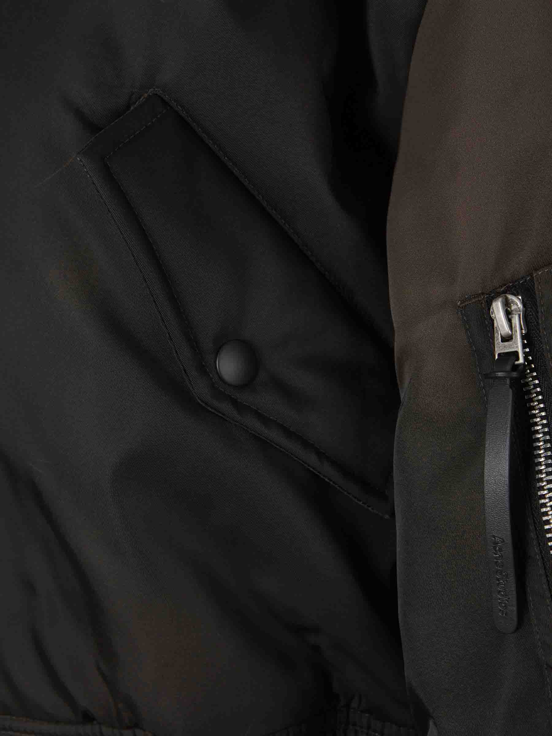 Acne Studios Mujer Barcelona Cazadora Bomber Técnico color Marrón Oscuro sku 772-001435 01 - Foto 8