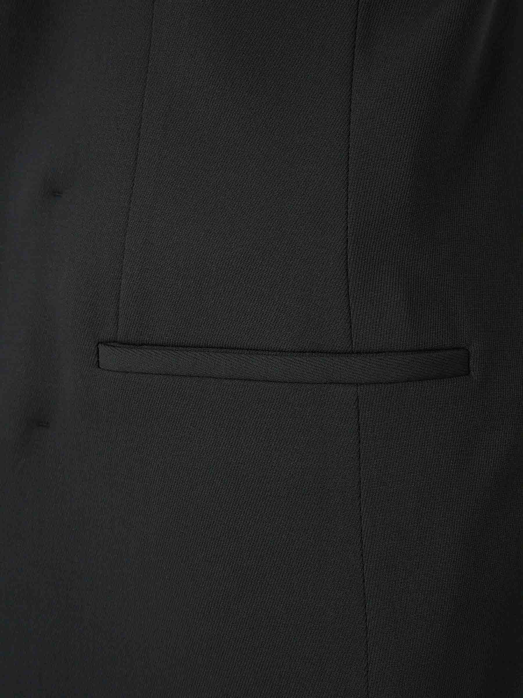 Outlet online Ami Paris Mujer Chaleco Vestir Lana color Negro sku 775-000230 01 - Foto 5