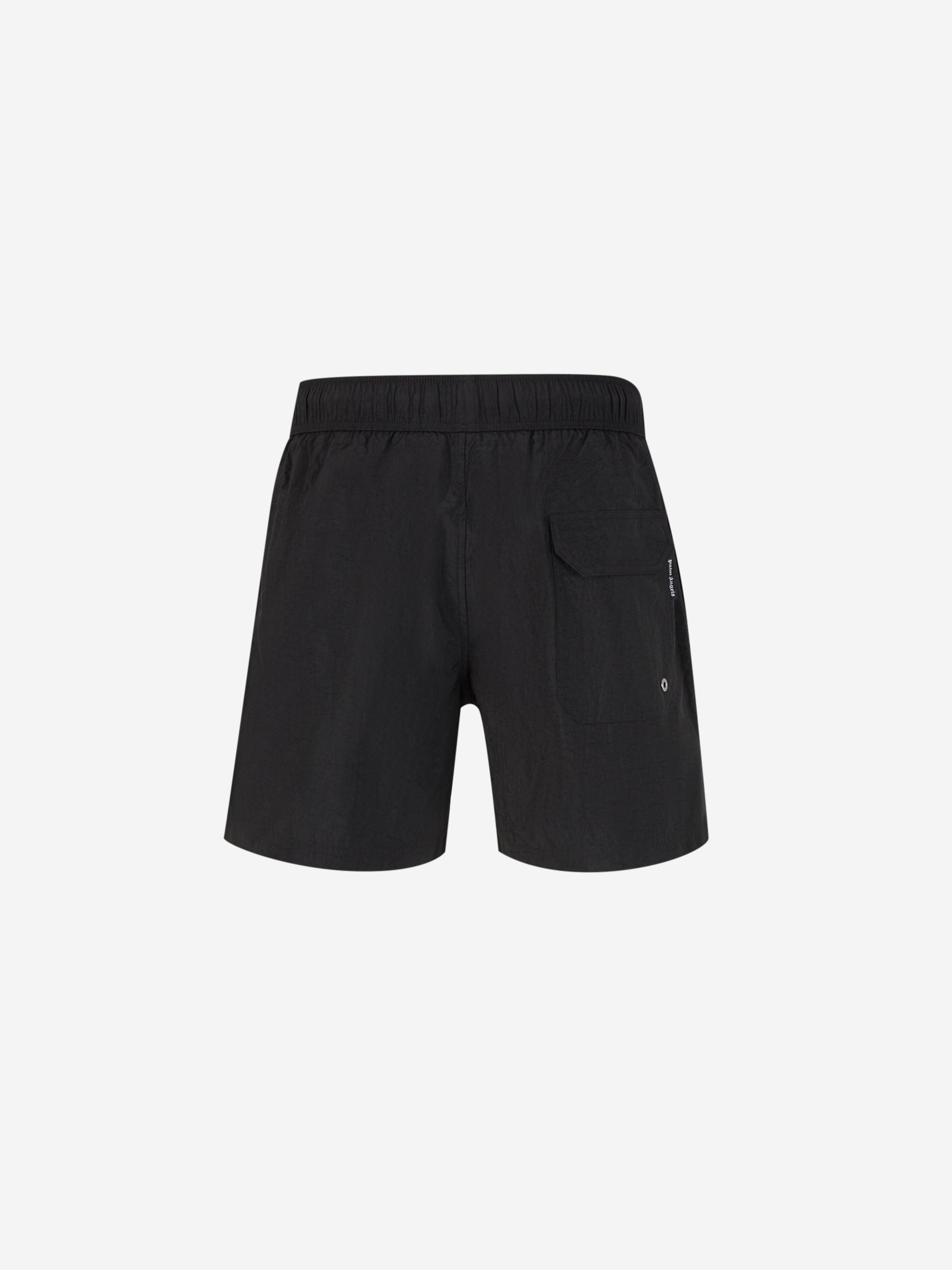 Outlet online Palm Angels Hombre Bañador Técnico Monograma color Negro sku 561-001293 01 - Foto 2