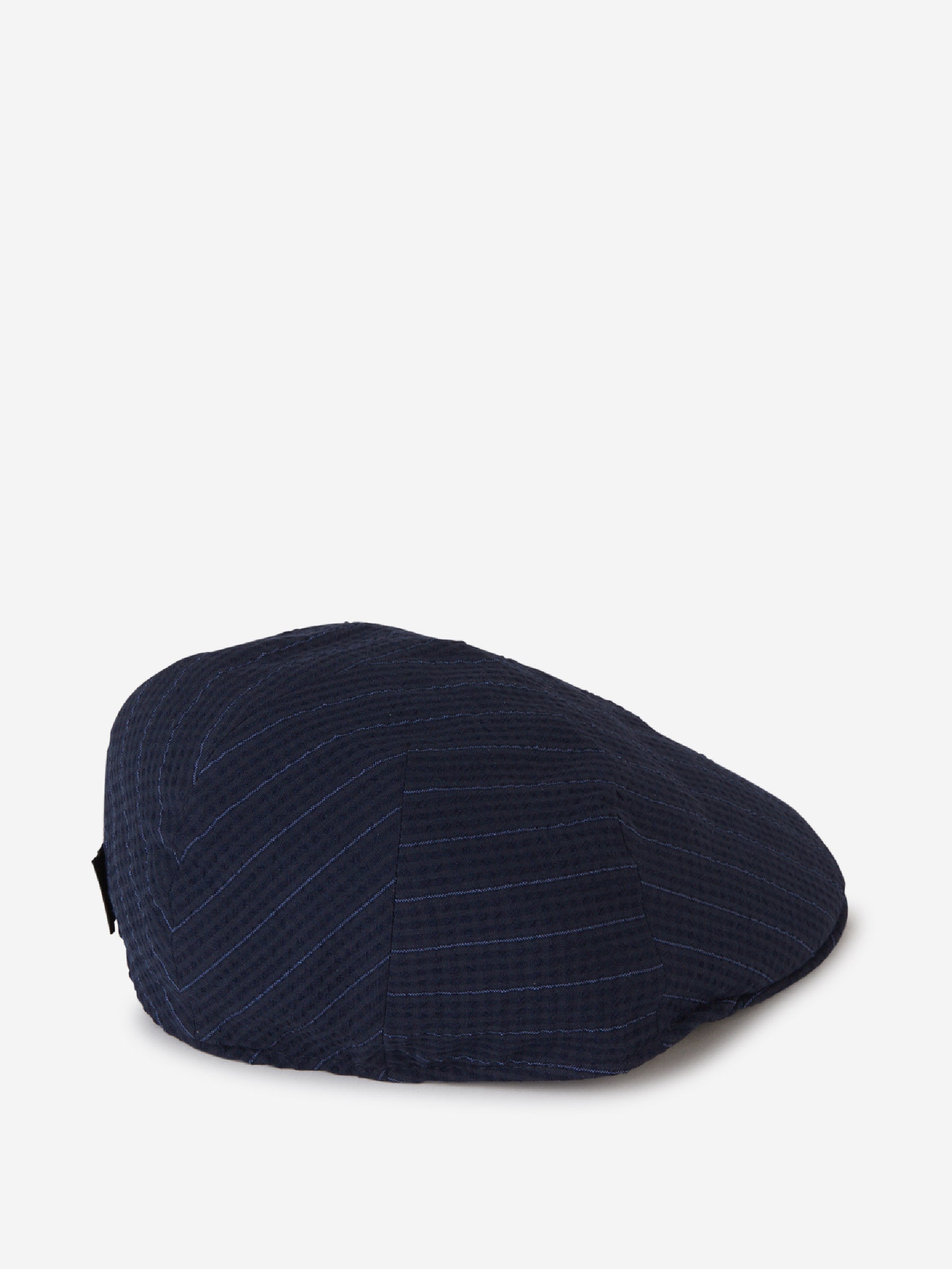 Outlet online Borsalino Hombre Boina Motivo Rayas color Azul Noche sku 695-001474 02 - Foto 3