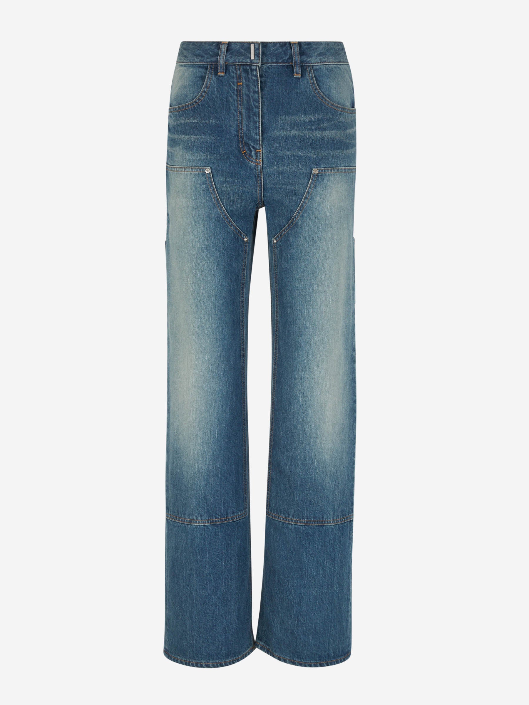 Outlet online Givenchy Mujer Jeans Cargo Algodón color Azul Denim sku 763-001518 01 - Foto 1