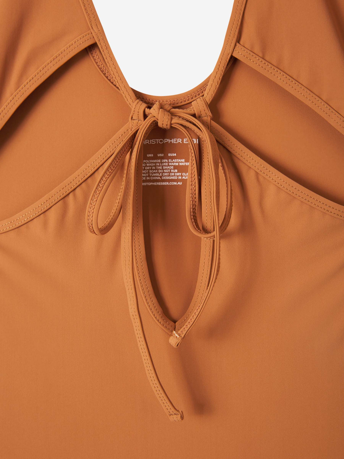 Outlet online Christopher Esber Mujer Bañador Angliase Lazo color Negro sku 781-000468 03 - Foto 7