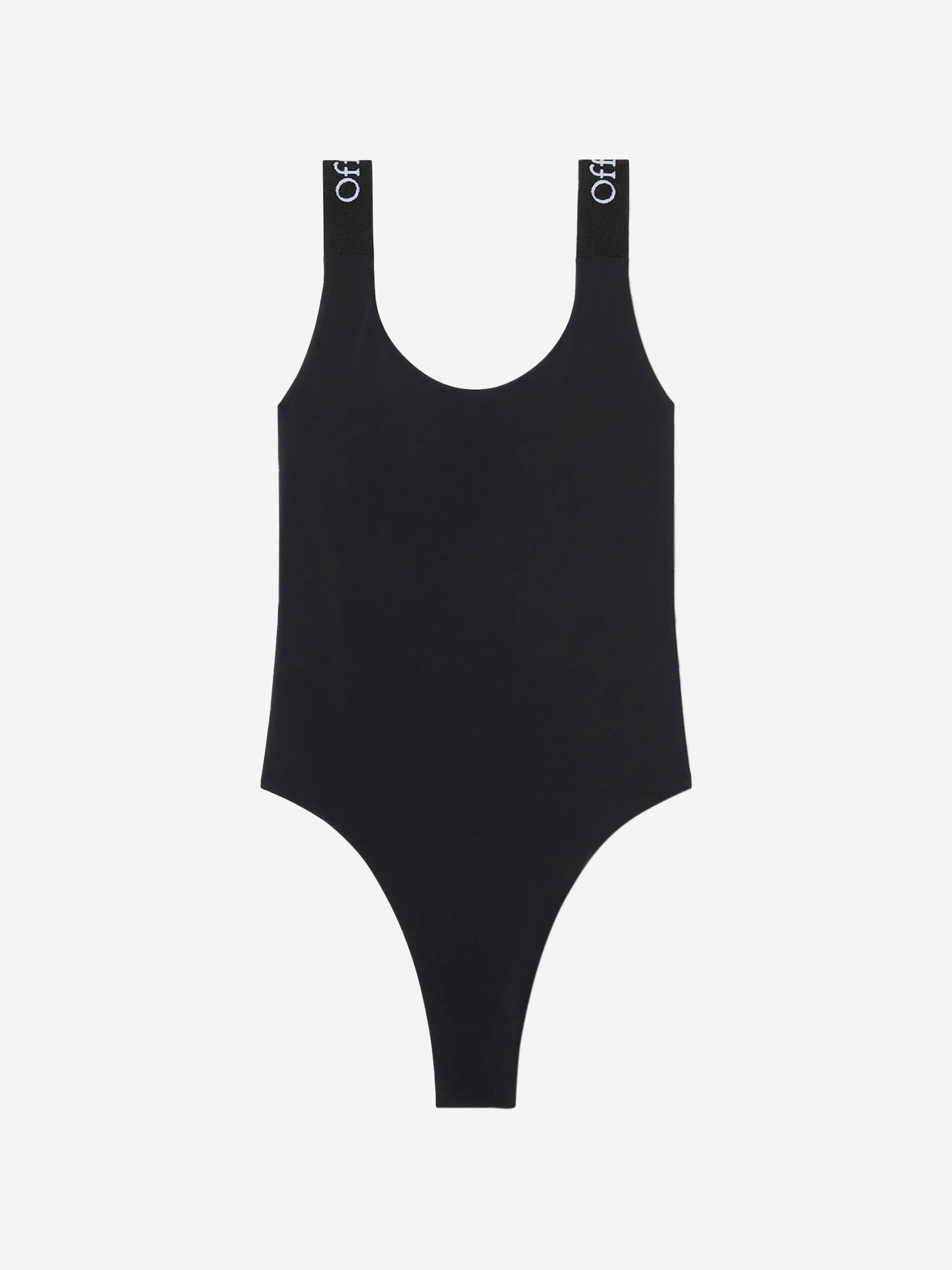 Off-White Mujer Barcelona Bañador Logo Poliamida color Negro sku 781-000580 01 - Foto 1