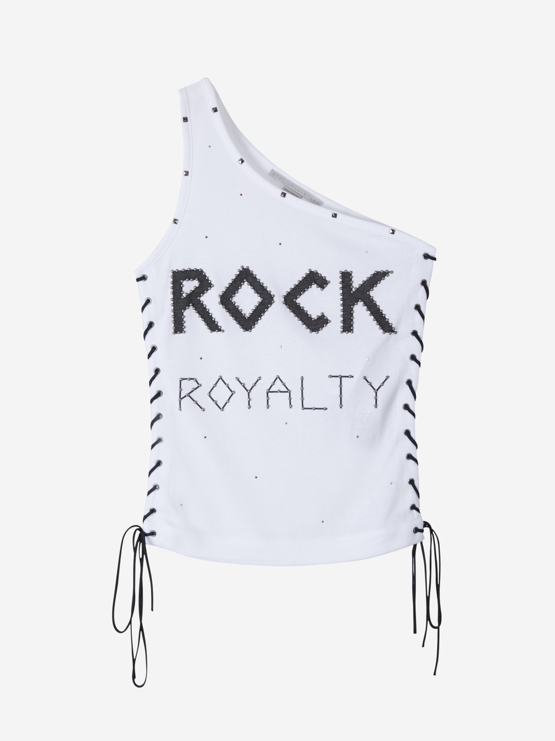 Outlet online Stella McCartney Mujer Top Asimétrico Rock color Blanco sku 782-001322 01 - Foto 1