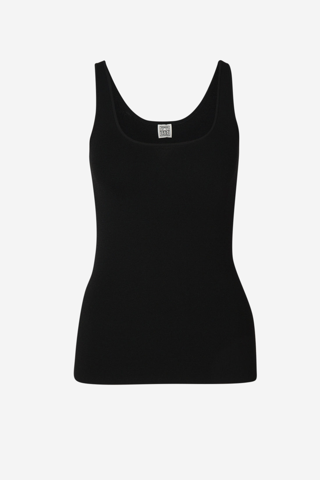 Outlet online TOTEME Mujer Top Punto Viscosa color Negro sku 782-001614 01 - Foto 1
