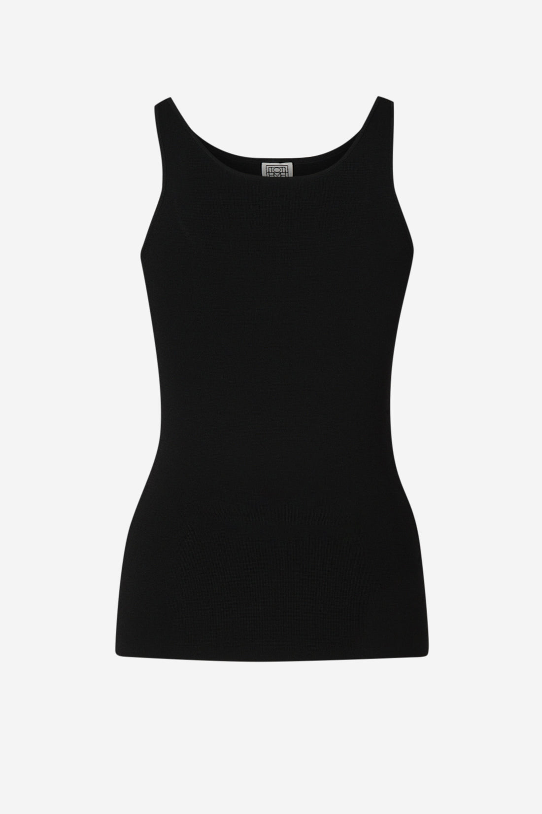 Outlet online TOTEME Mujer Top Punto Viscosa color Negro sku 782-001614 01 - Foto 2