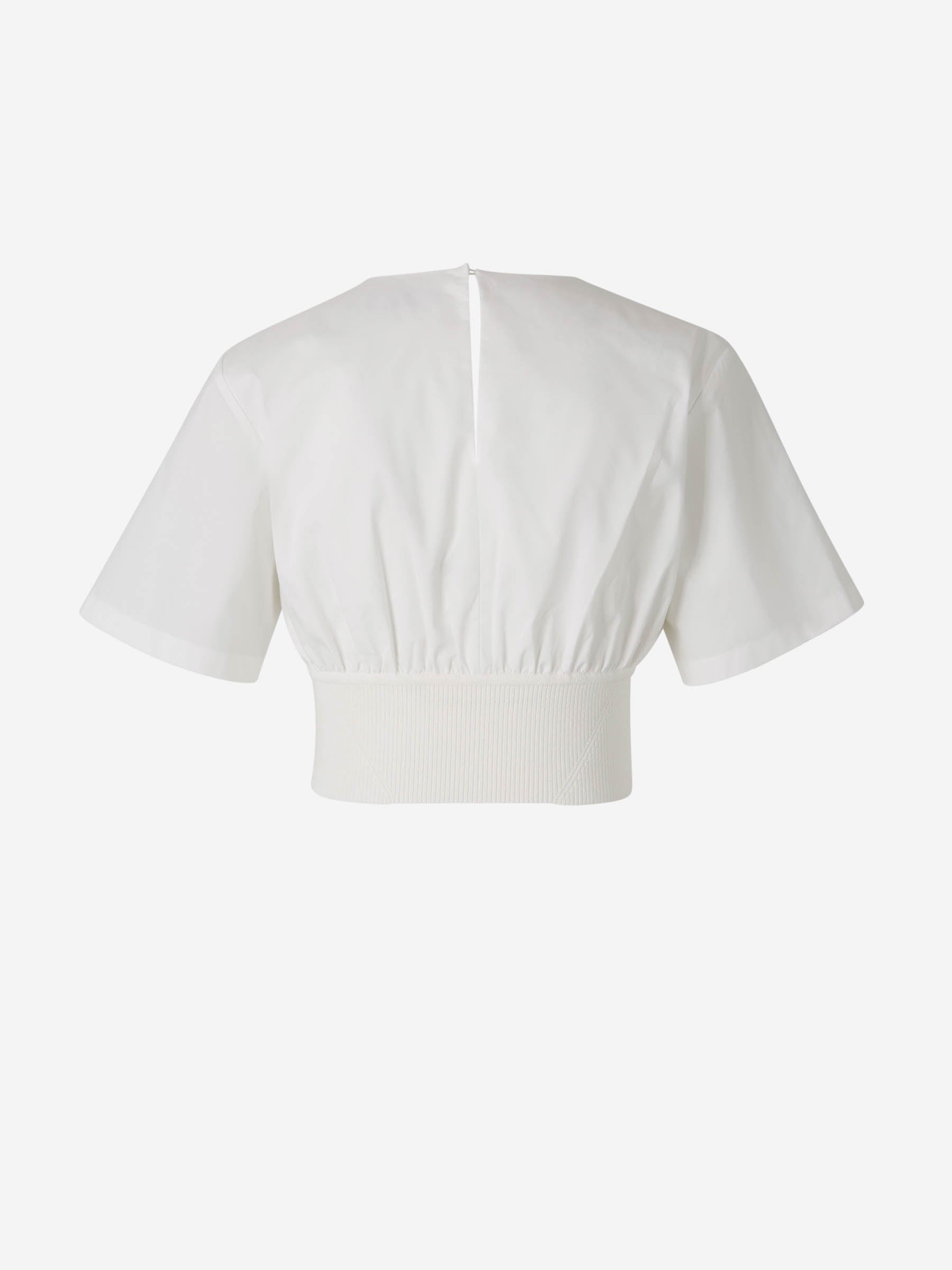 Outlet online Simkhai Mujer Top Adair Canalé color Blanco sku 782-001681 01 - Foto 2
