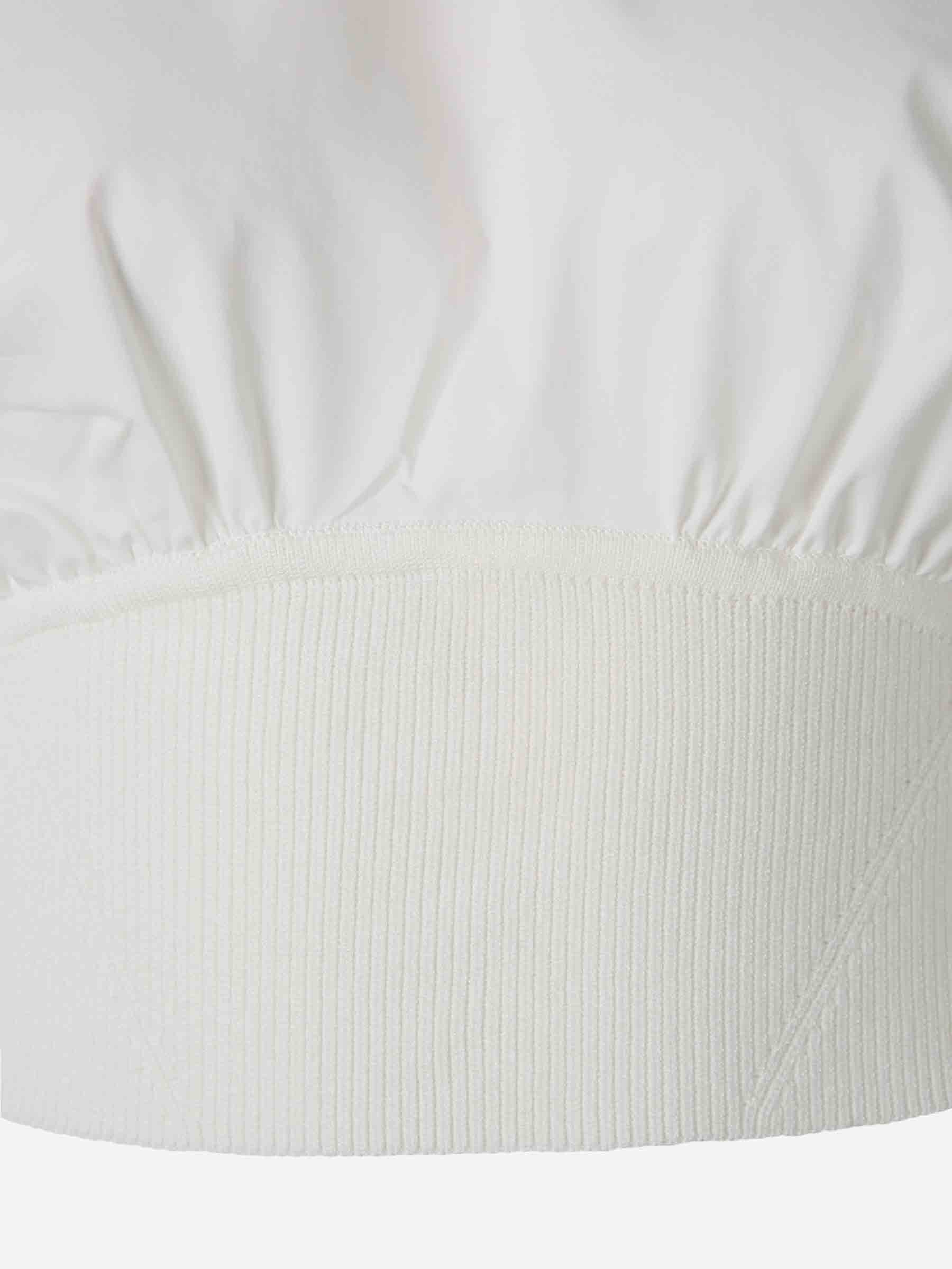 Outlet online Simkhai Mujer Top Adair Canalé color Blanco sku 782-001681 01 - Foto 4