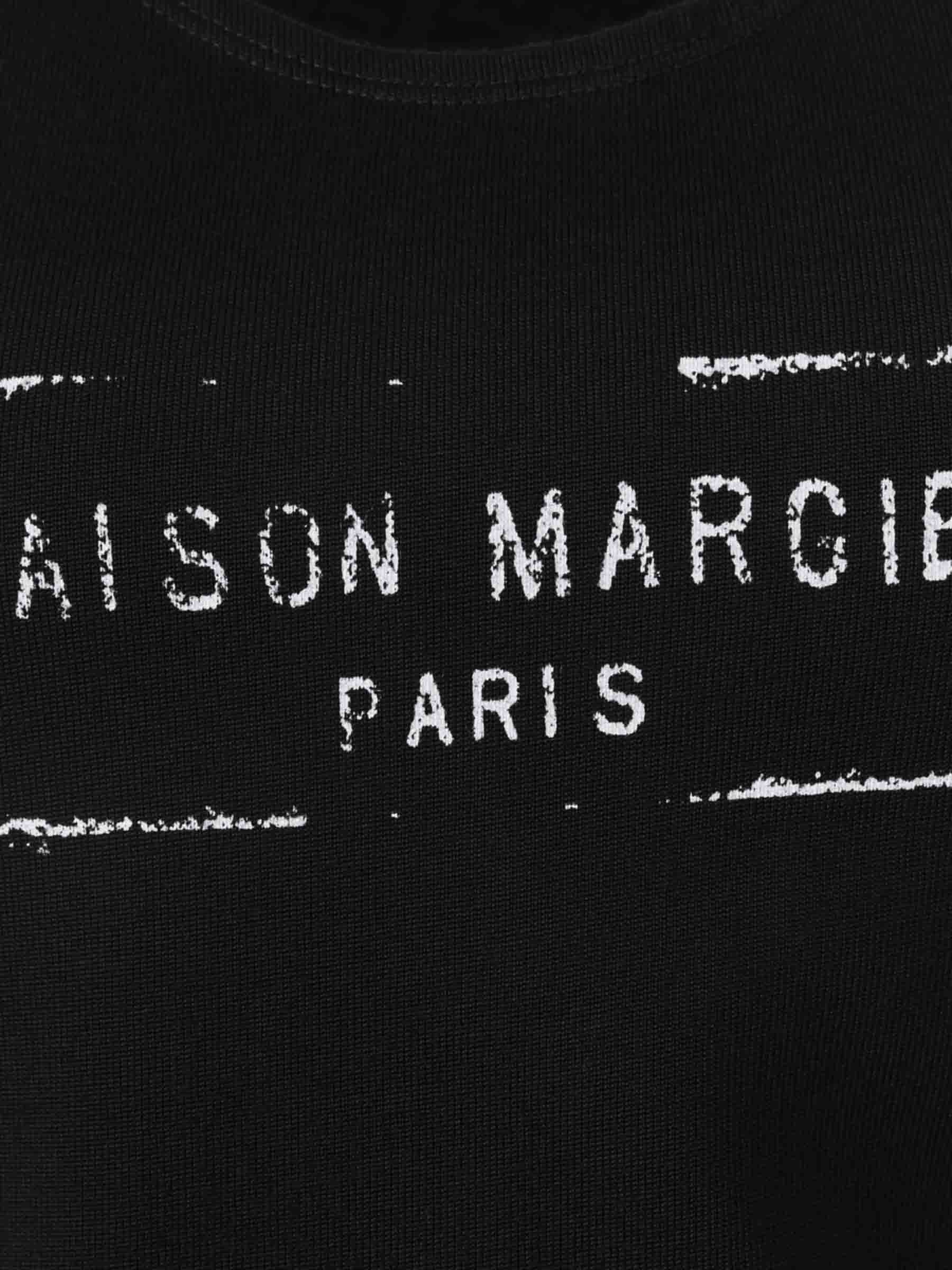 Maison Margiela Mujer Barcelona Camiseta Tirantes Logo color Negro sku 782-001690 01 - Foto 3