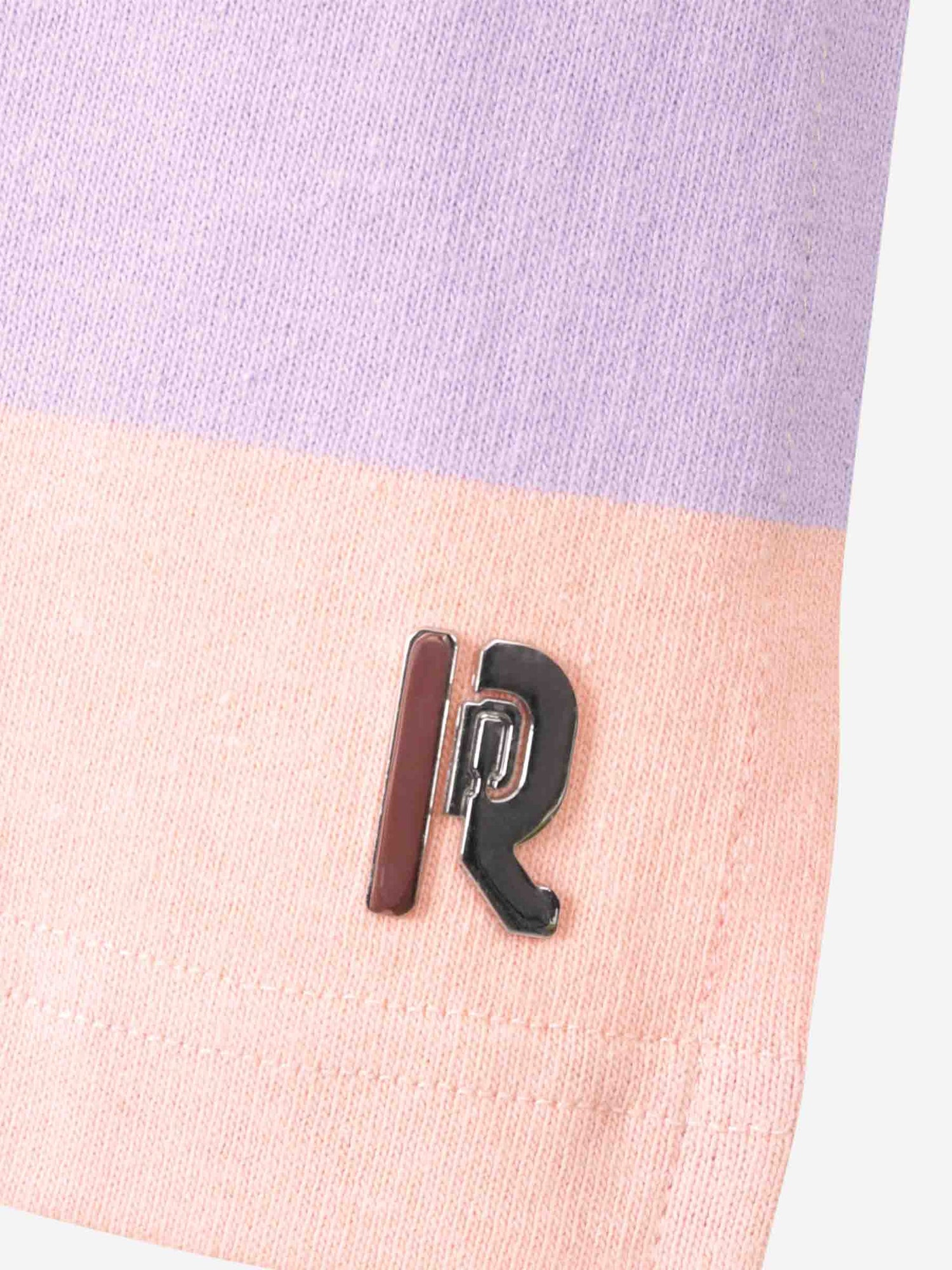 Rabanne Mujer Barcelona Camiseta Listada Algodón color Coral sku 782-001741 01 - Foto 3