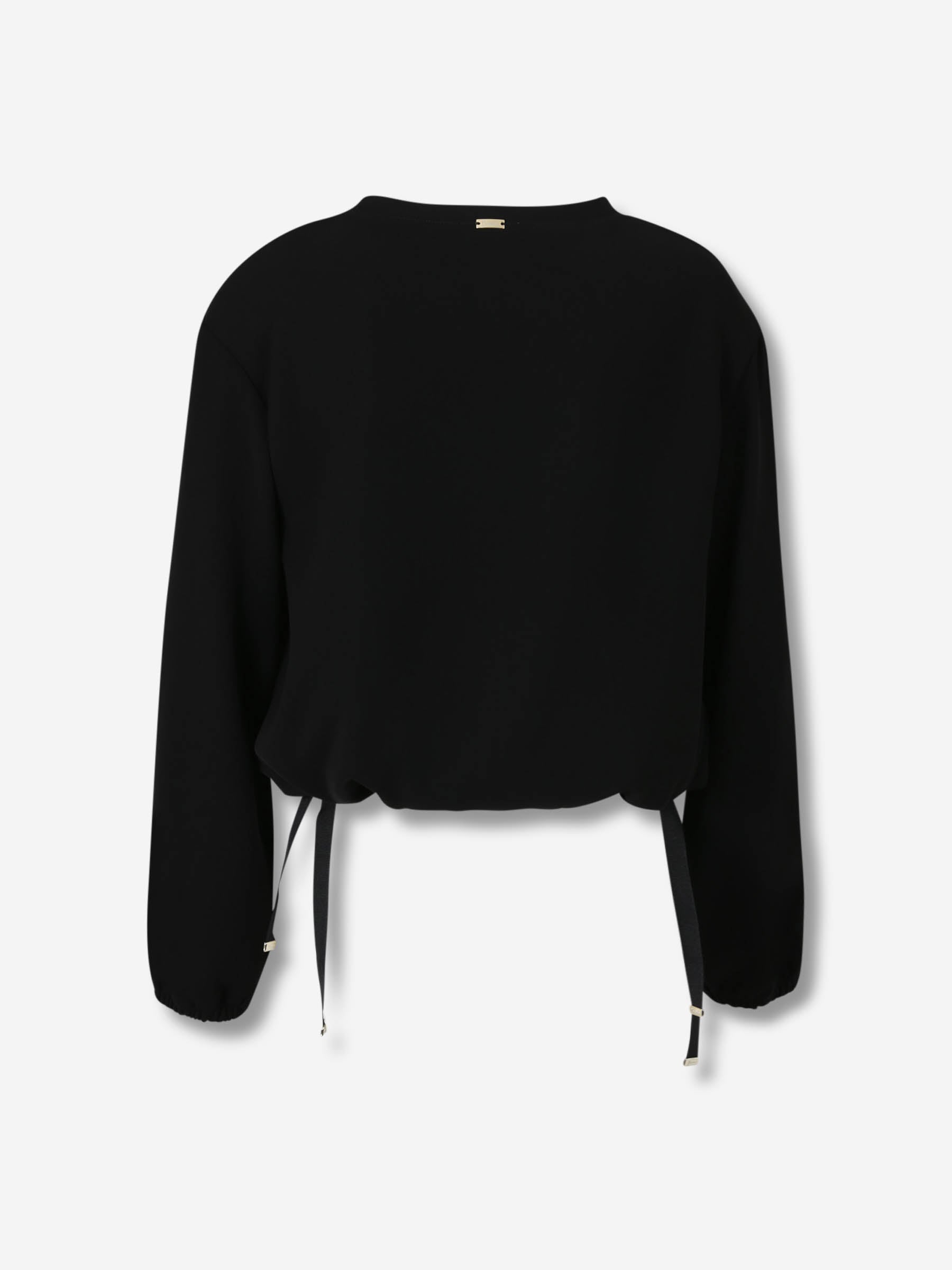 Outlet online Herno Mujer Camiseta Cuello Redondo color Negro sku 782-001762 01 - Foto 2