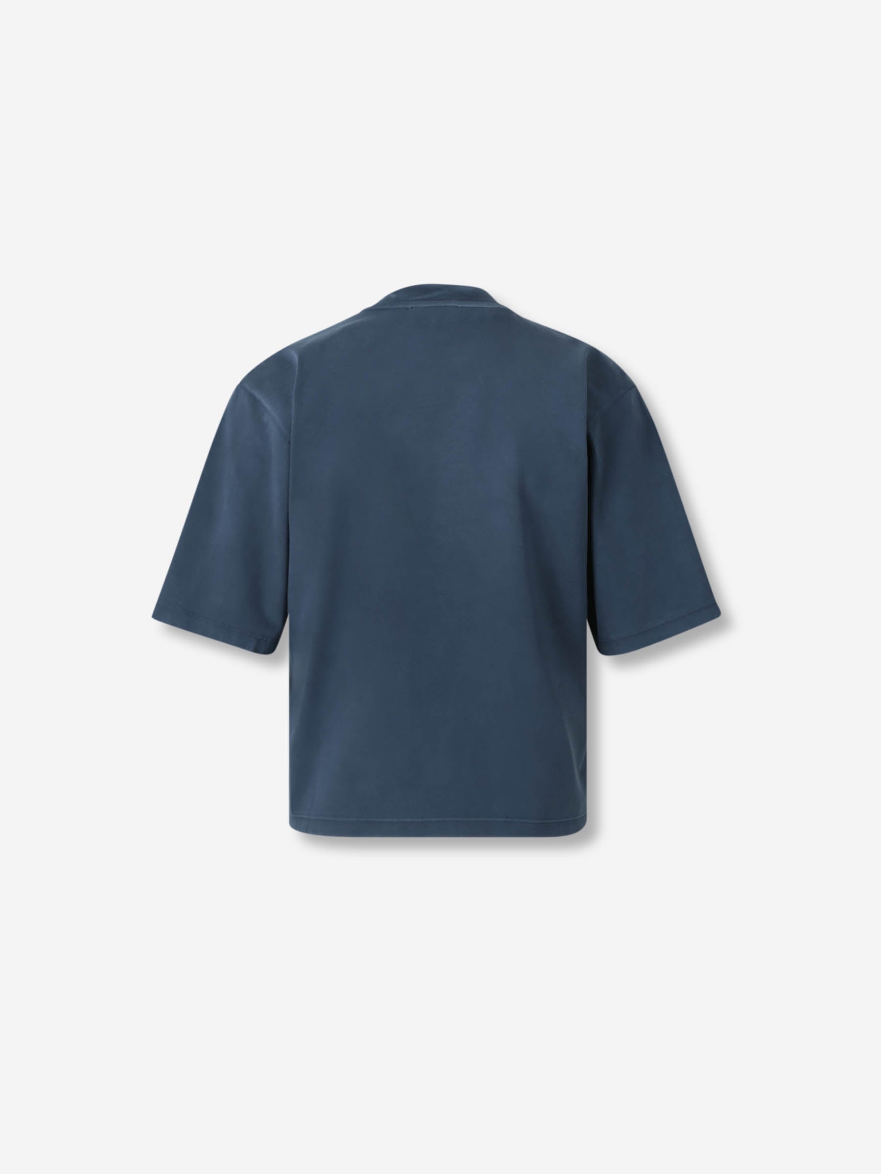 Outlet online Off-White Mujer Camiseta Cuello Redondo color Azul Marino sku 782-001781 01 - Foto 2