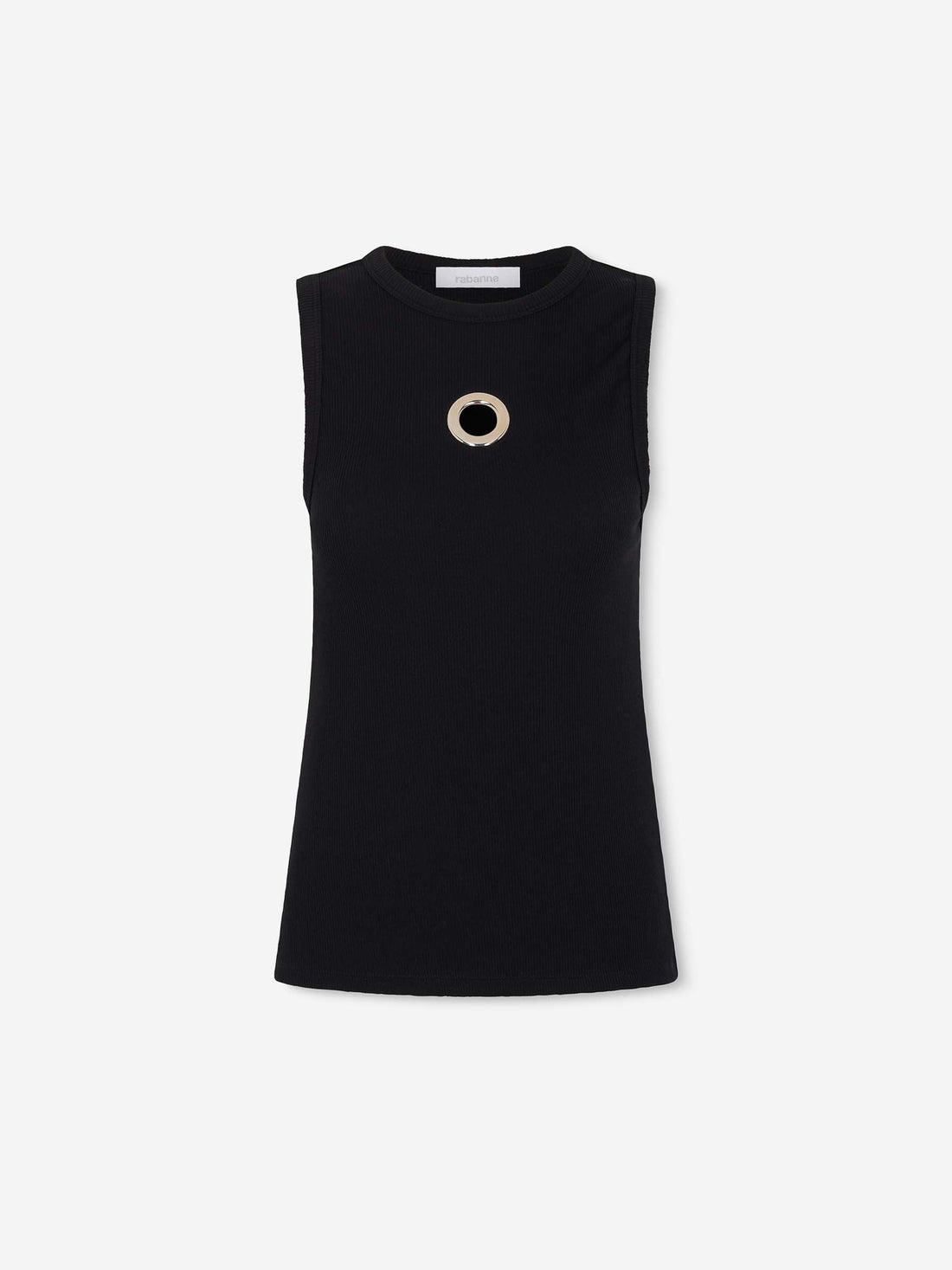 Outlet online Rabanne Mujer Top Sin Mangas color Negro sku 782-001812 01 - Foto 1