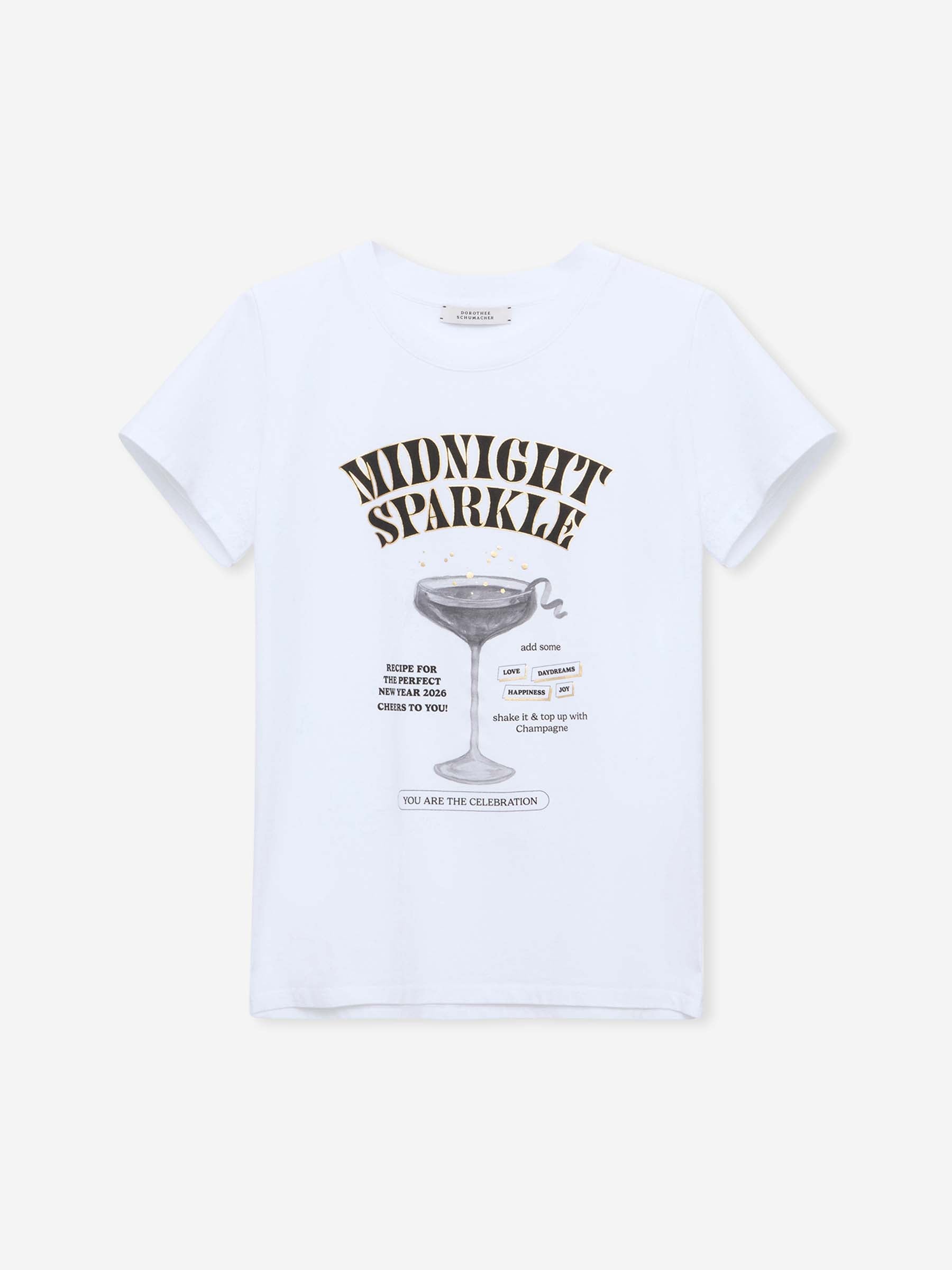 Outlet online Dorothee Schumacher Mujer Camiseta Cuello Redondo color Blanco sku 782-001873 01 - Foto 1