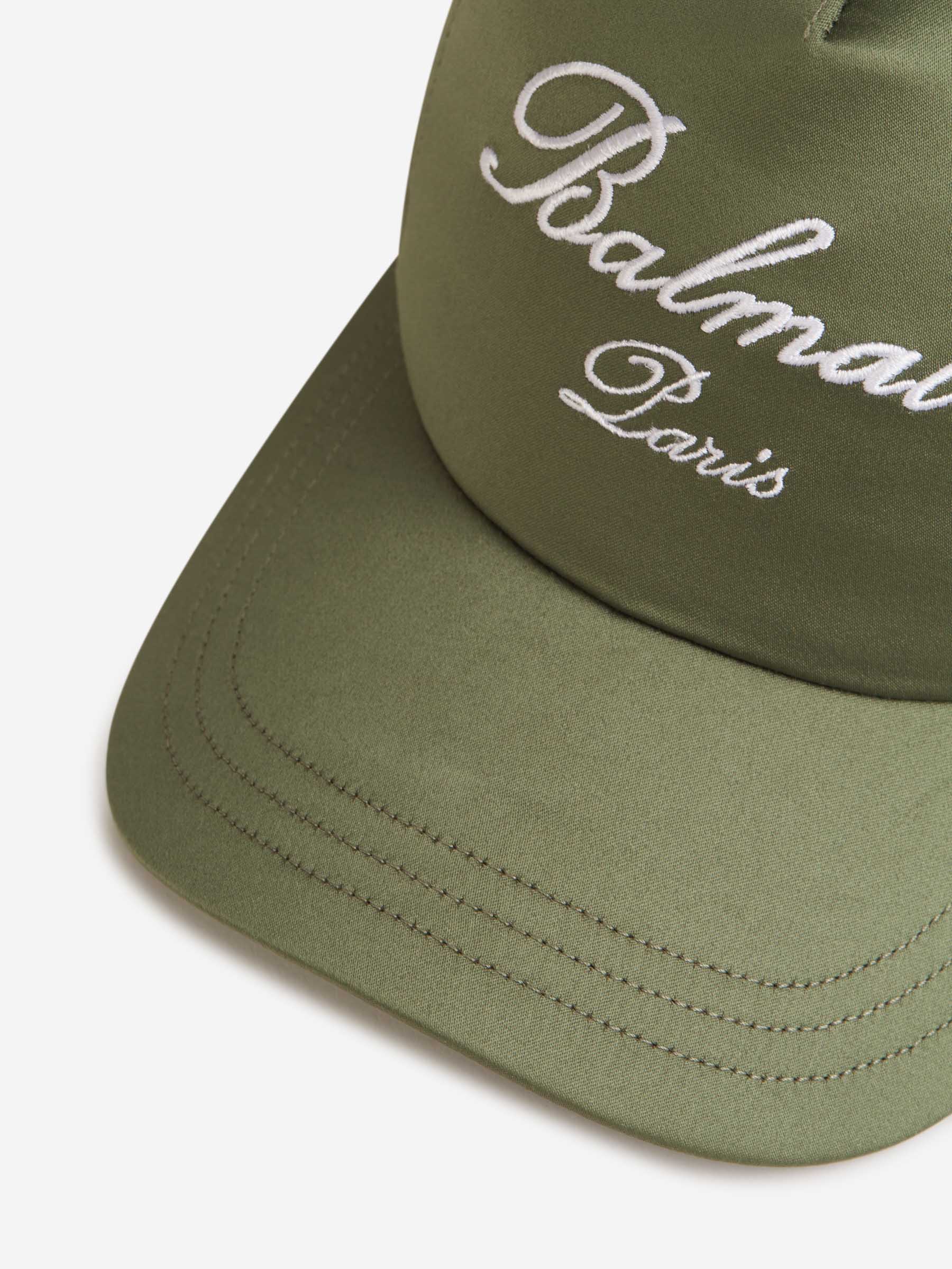 Outlet online Balmain Hombre Gorra Balmain Signature color Verde Menta sku 695-001468 00 - Foto 4