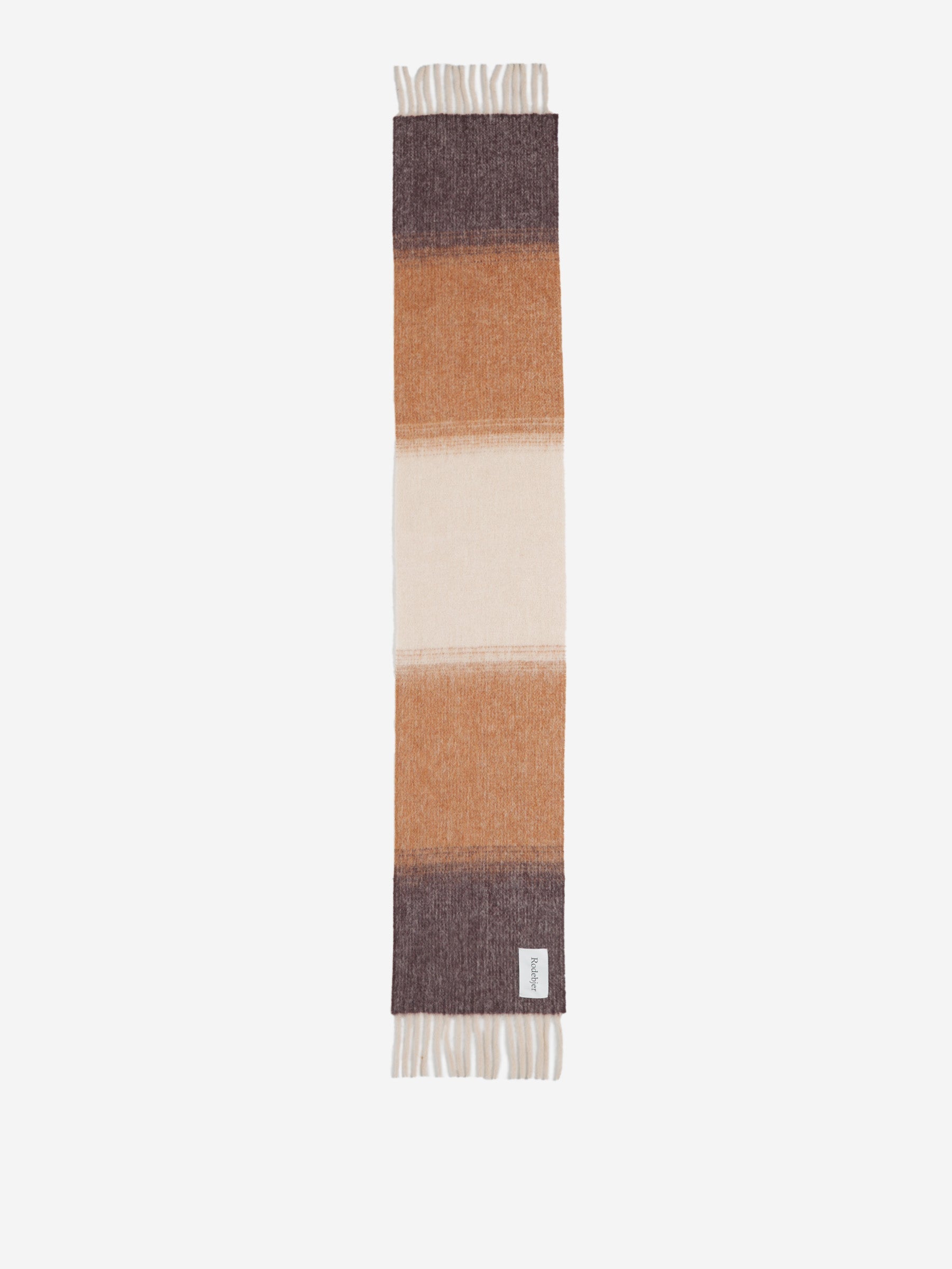 Outlet online Rodebjer Mujer Bufanda Alpaca Franjas color Azul Marino sku 796-000102 01 - Foto 5