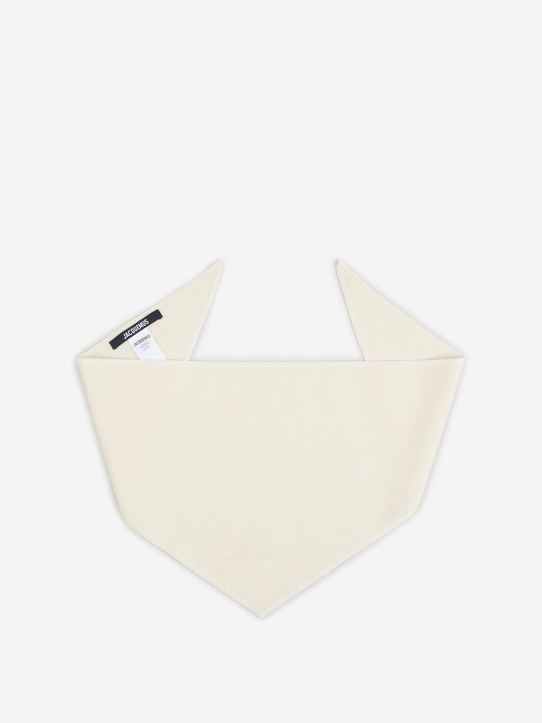 Outlet online Jacquemus Mujer Bandana Cachemiro color Beige sku 796-000120 01 - Foto 1