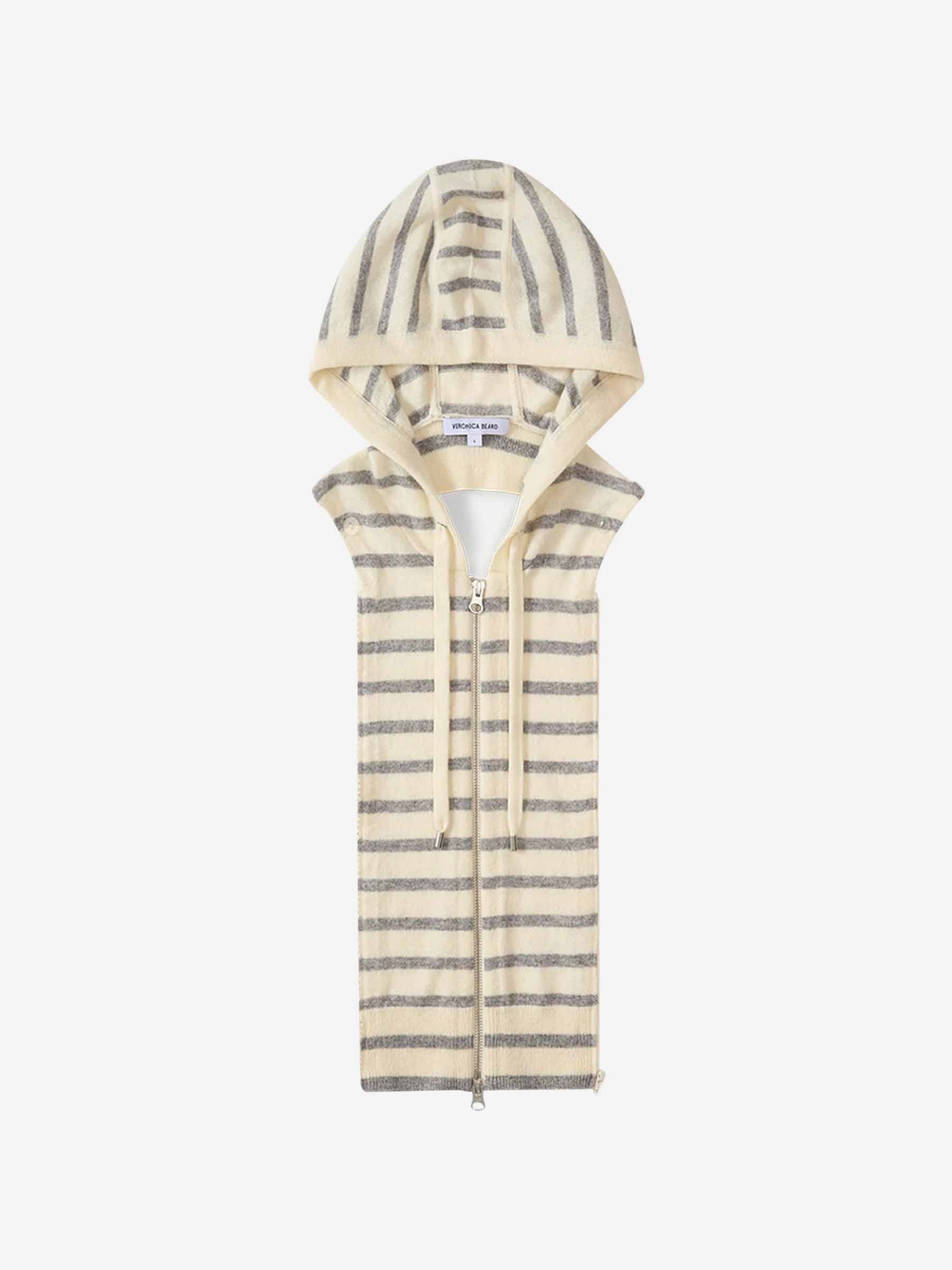Veronica Beard Mujer Barcelona Capucha Poncho Dickey color Marfil sku 799-000097 01 - Foto 1