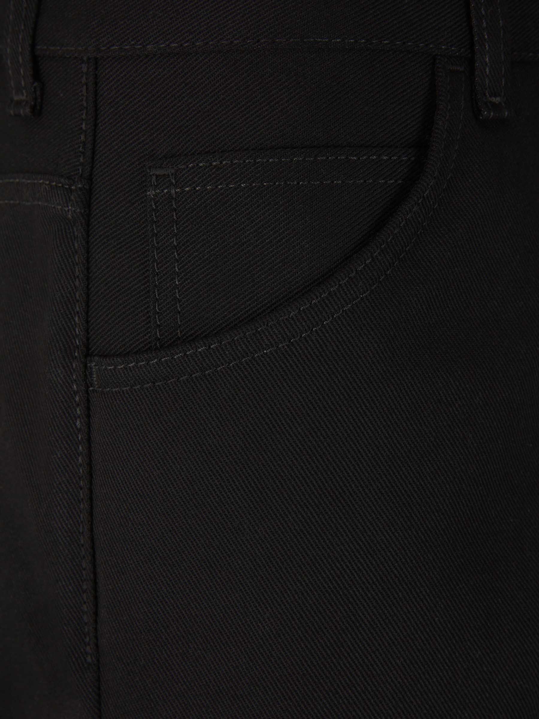 Acne Studios Jeans Rectos Algodón color Negro sku 522-002554 01 - Foto 3