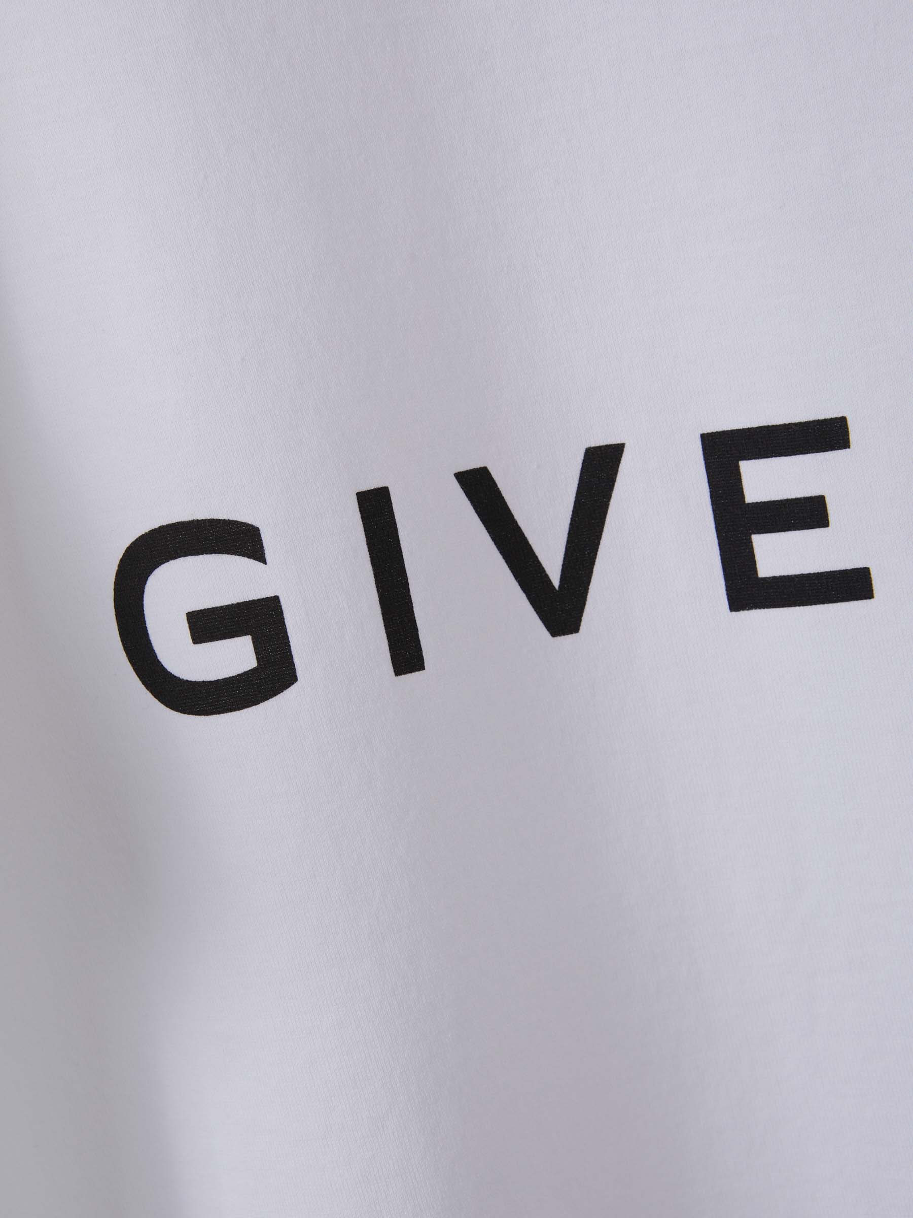 Outlet online Givenchy Hombre Camiseta Arquetipo Algodón color Blanco sku 553-003760 02 - Foto 3