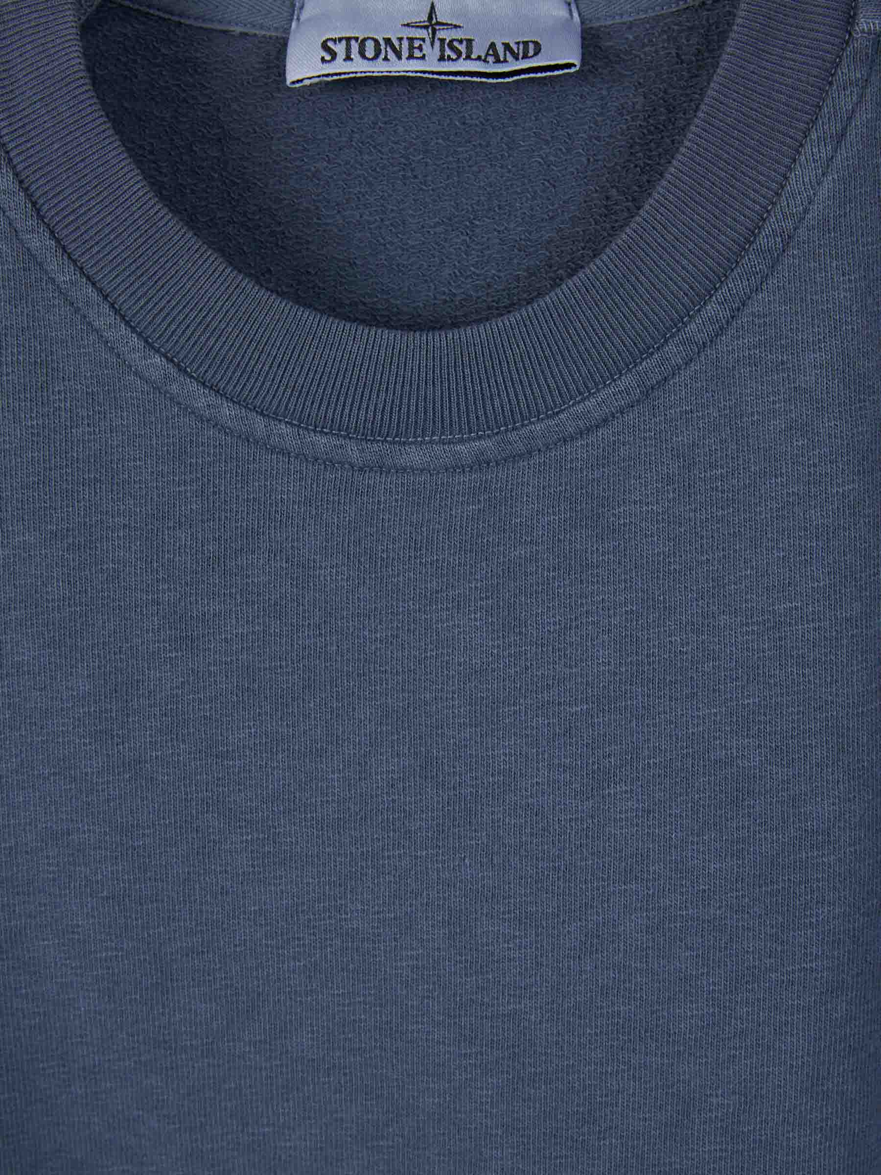 Outlet online Stone Island Hombre Sudadera 66066 Old color Azul sku 545-001580 03 - Foto 3