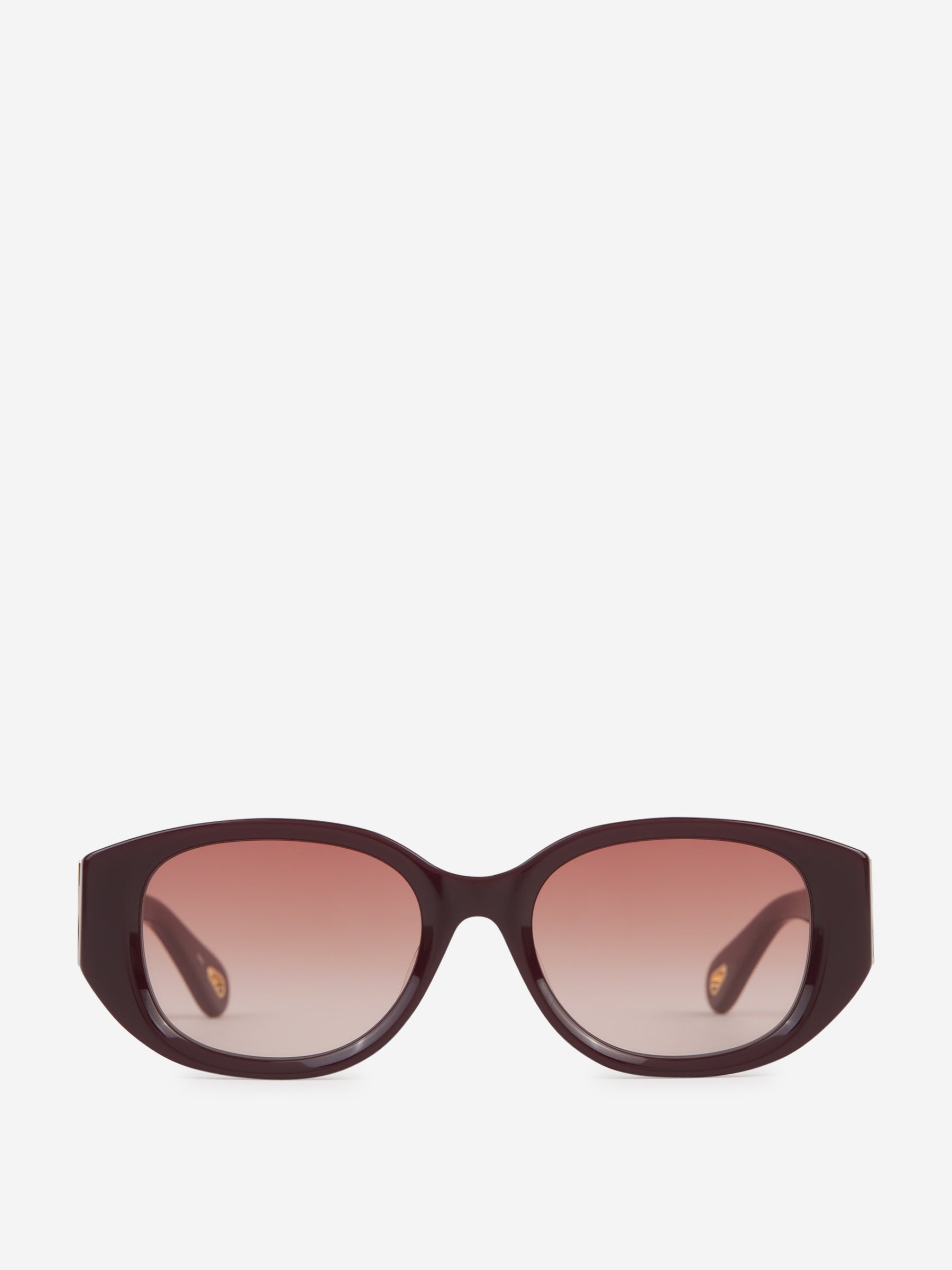 Outlet online Chloé Mujer Gafas de Sol Ovaladas color Burdeos sku 860-001017 01 - Foto 1