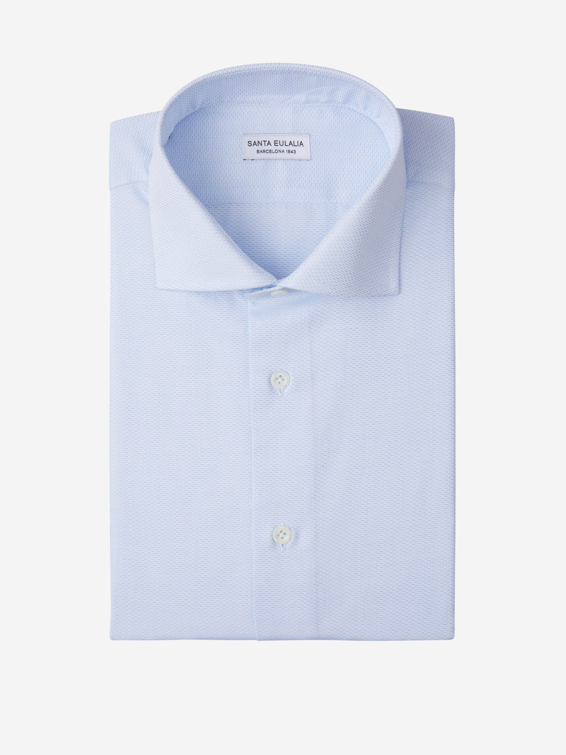 Outlet online Santa Eulalia Hombre Camisa Algodón color Azul sku 401-003109 01 - Foto 1