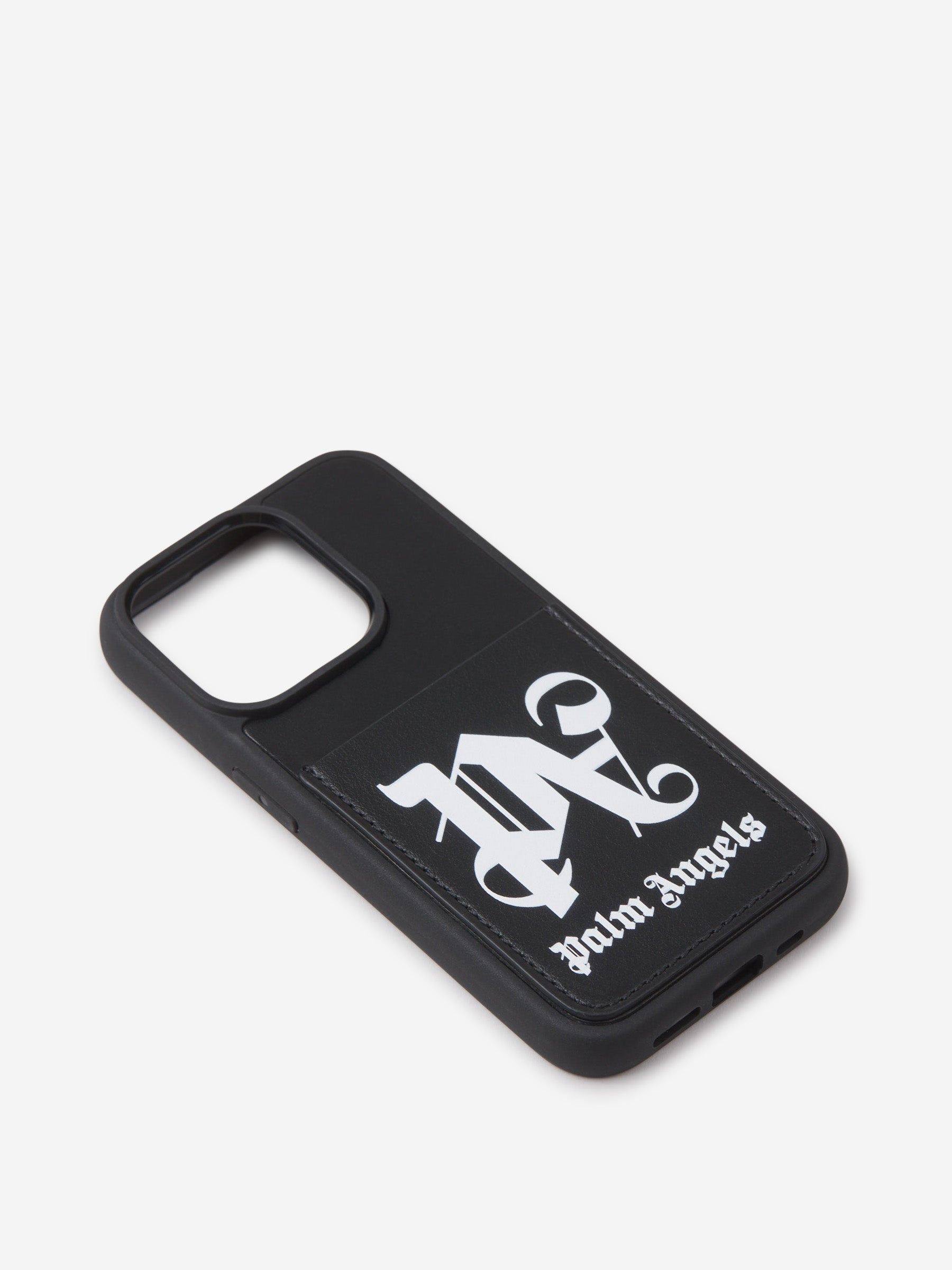 Outlet online Palm Angels Hombre Funda Iphone 15 Pro Logo color Negro sku 699-002297 01 - Foto 3