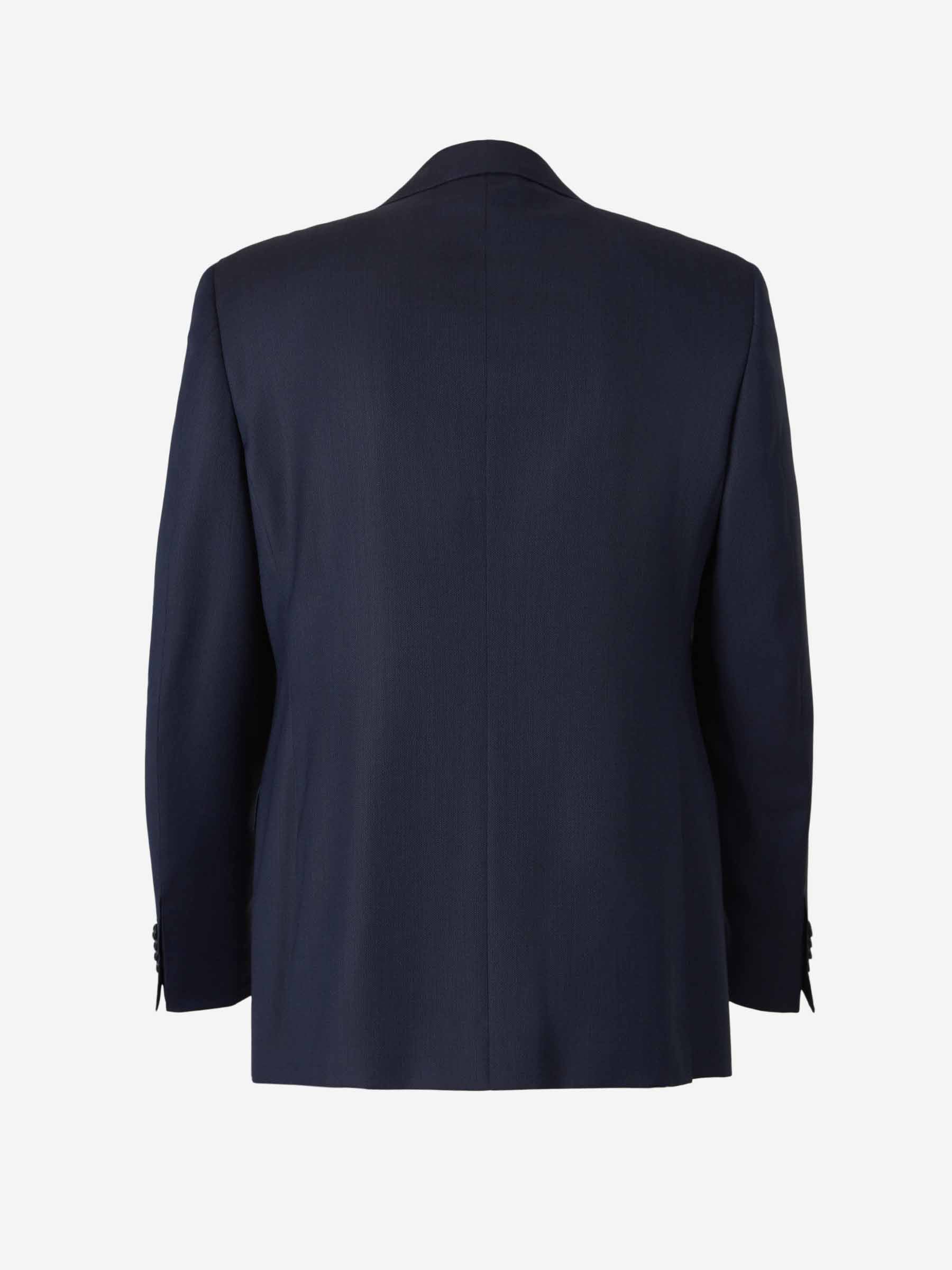 Canali Americana Lana Milano color Azul Noche sku 302-003526 01 - Foto 2