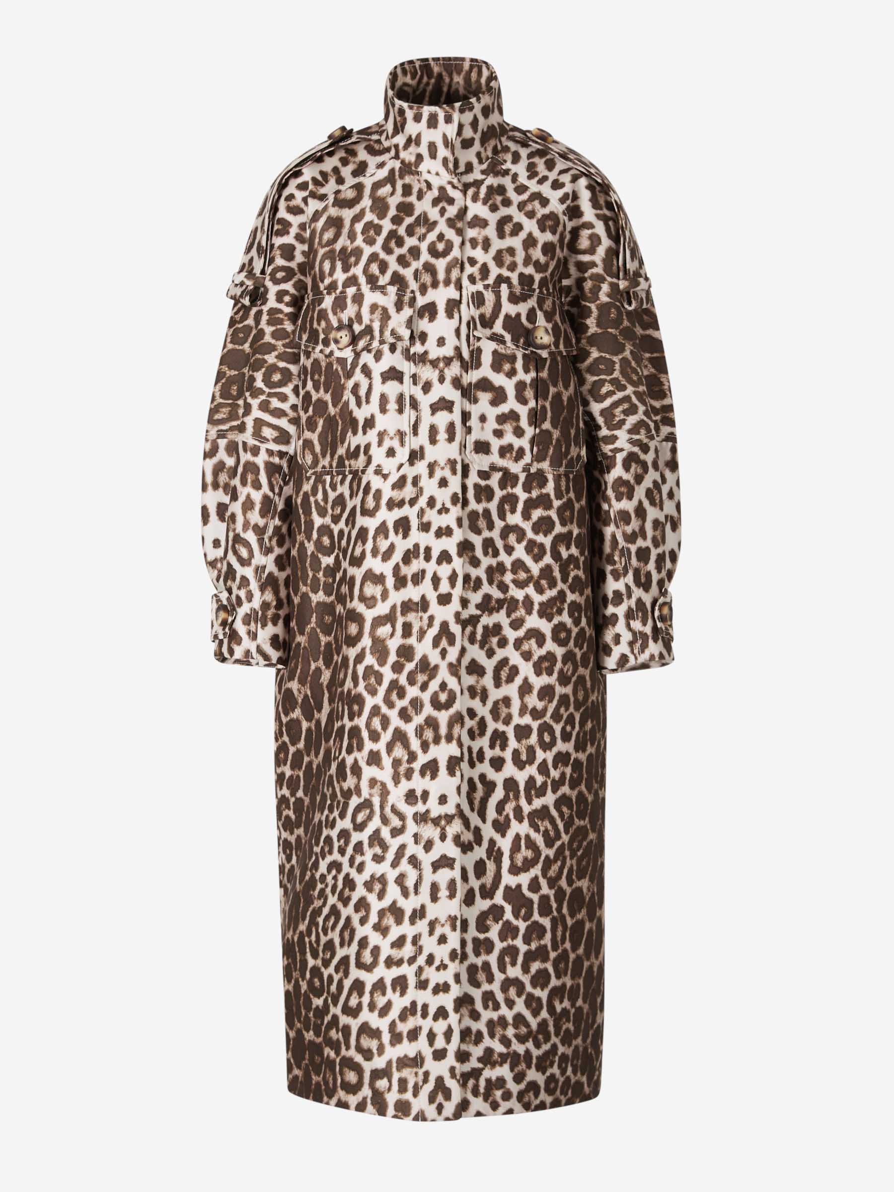 Outlet online Zimmermann Mujer Abrigo Illustration Pocket color Leopardo sku 771-001545 01 - Foto 1