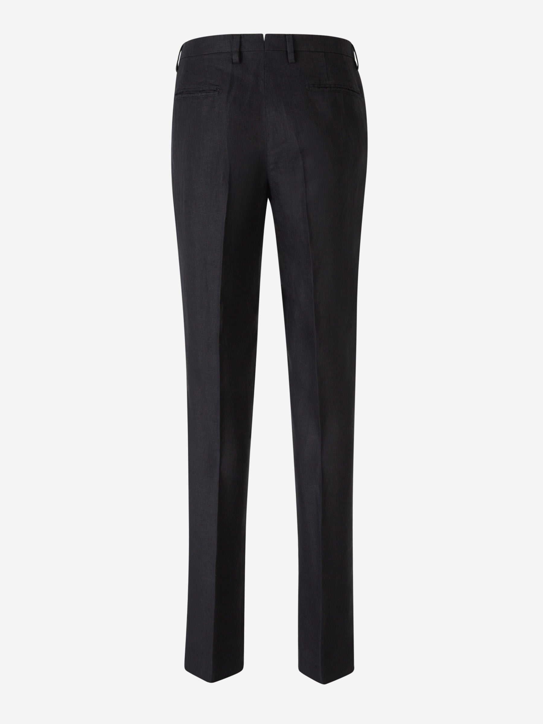 Outlet online Boglioli Hombre Traje Liso Lino color Azul Marino sku 312-002795 02 - Foto 7