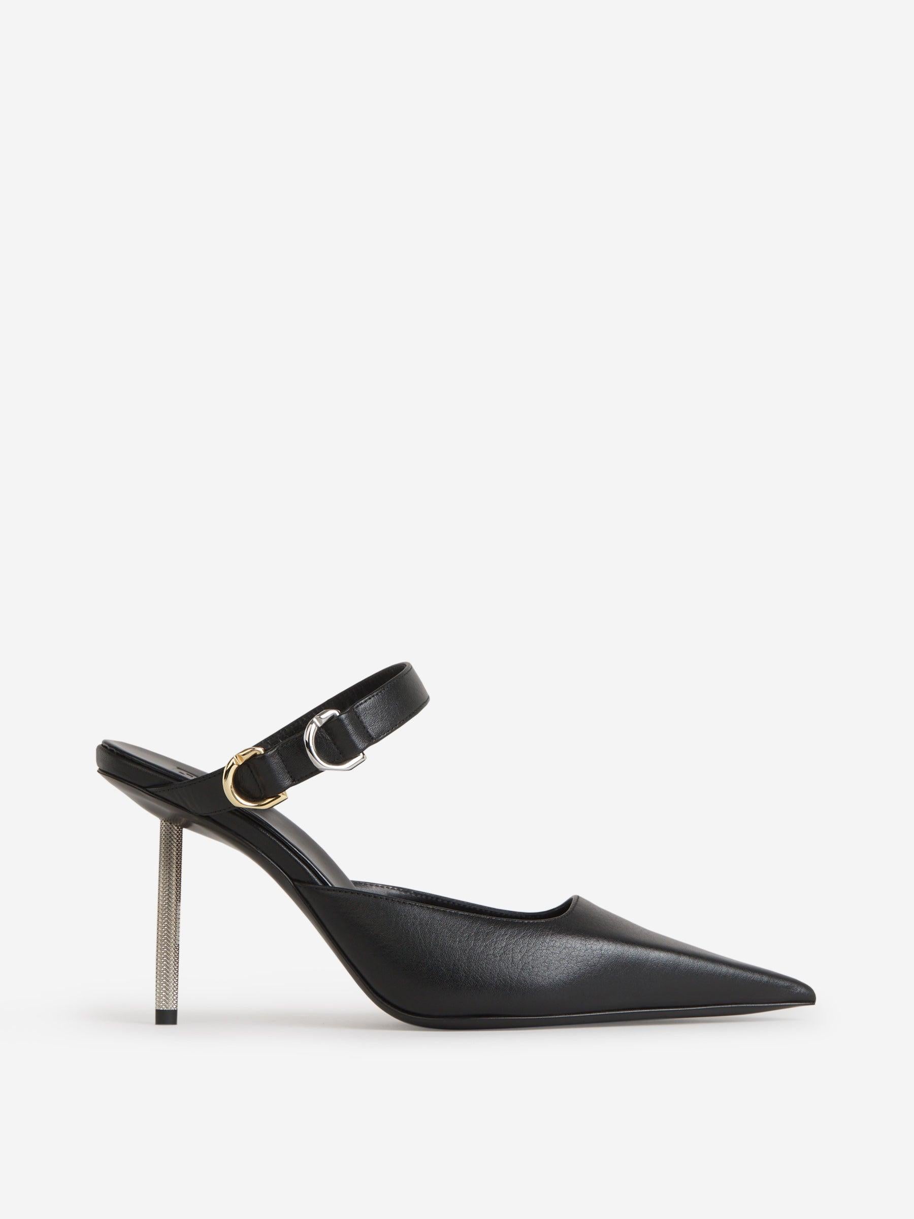 Outlet online Givenchy Mujer Mules Voyou Piel color Negro sku 800-004897 01 - Foto 1