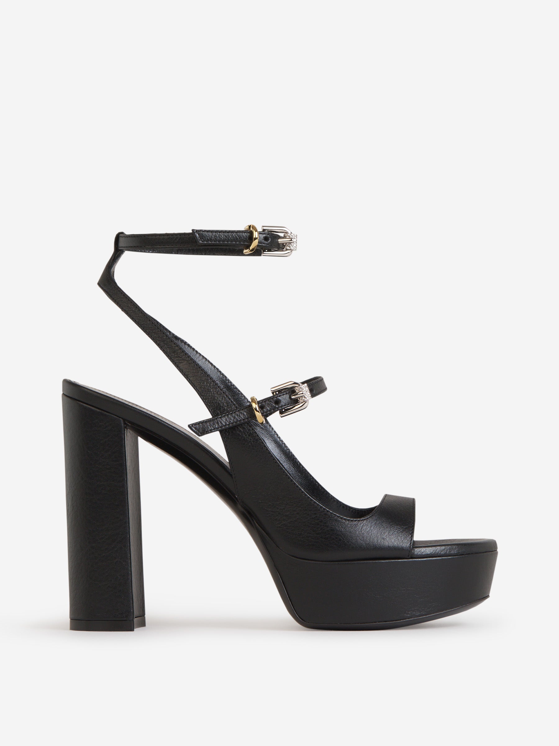 Outlet online Givenchy Mujer Sandalias Plataforma Voyou color Marfil sku 800-005053 02 - Foto 1