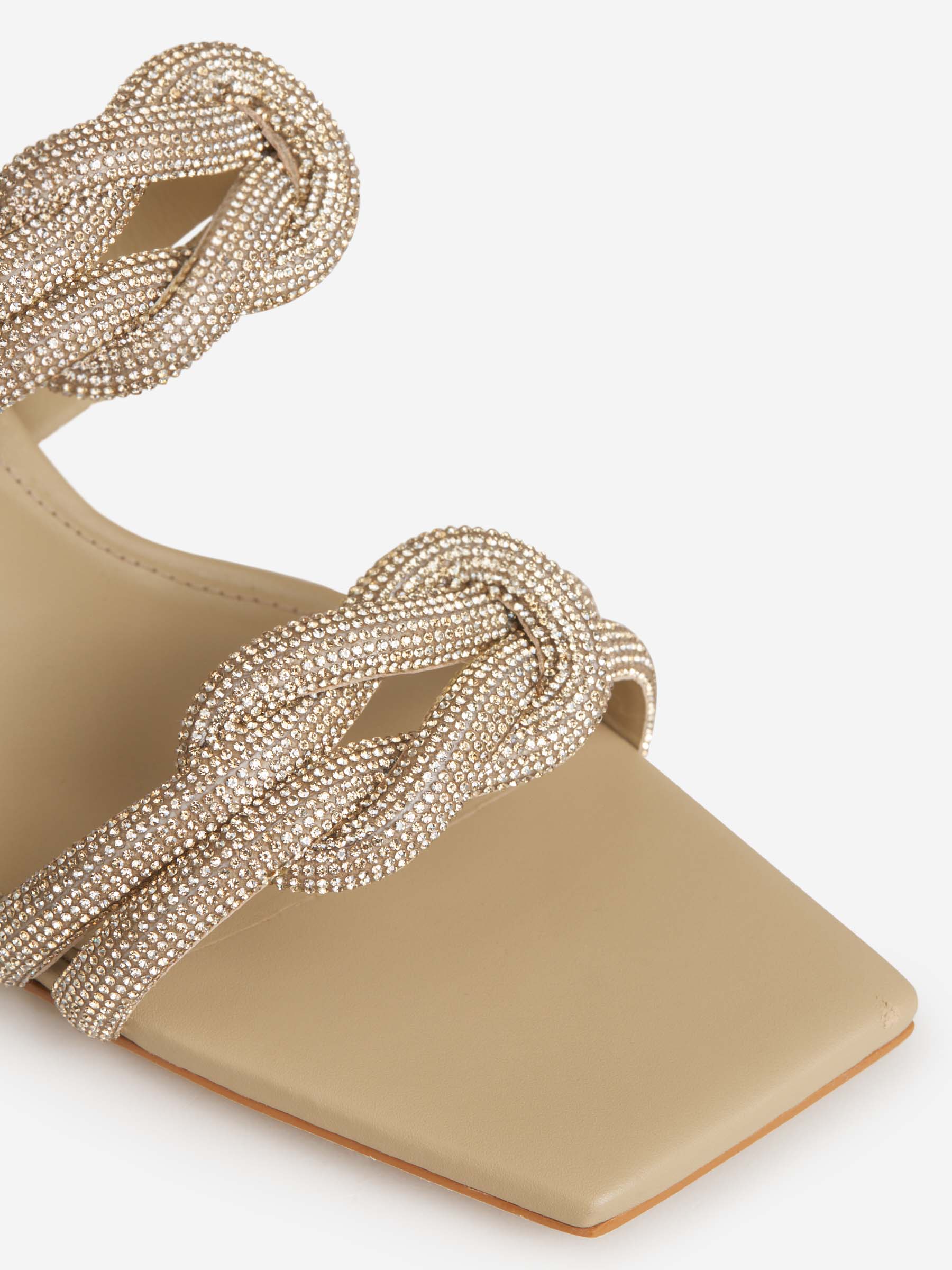 Outlet online Cult Gaia Mujer Sandalias Agyness color Arena sku 800-005095 00 - Foto 4