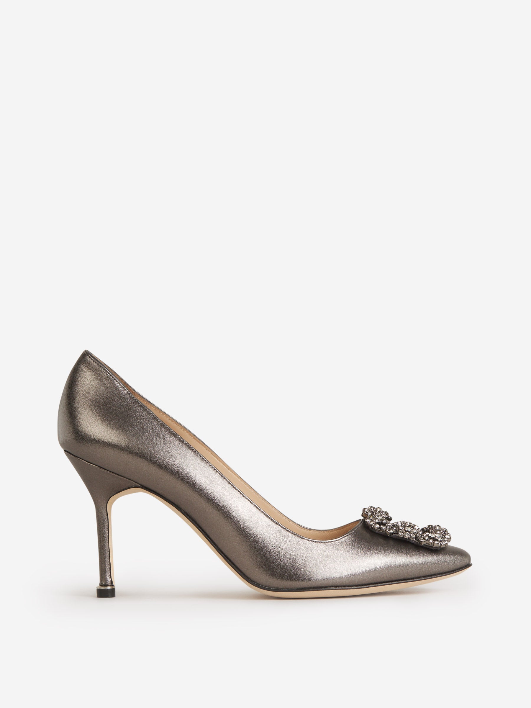 Outlet online Manolo Blahnik Mujer Zapatos Hangisi color Plateado sku 800-005114 01 - Foto 1
